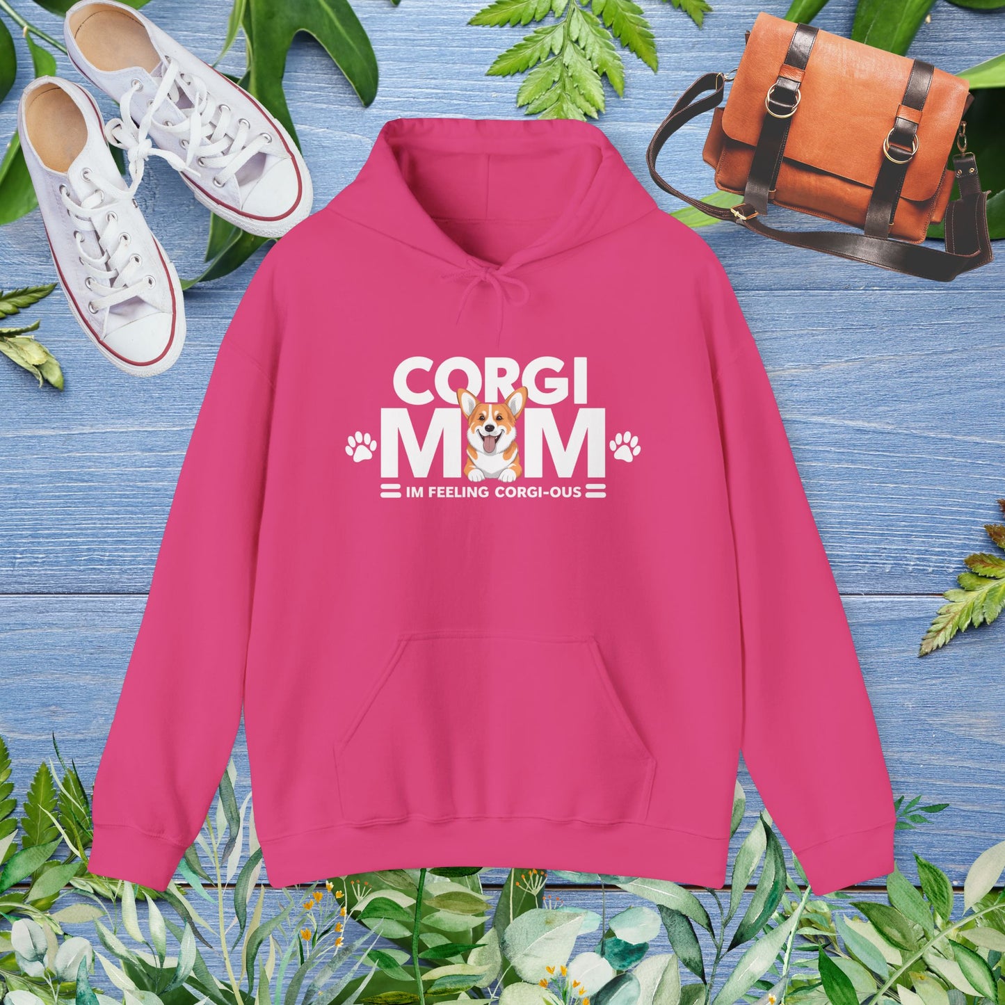 Corgi Mom Unisex Hoodie - furevermama
