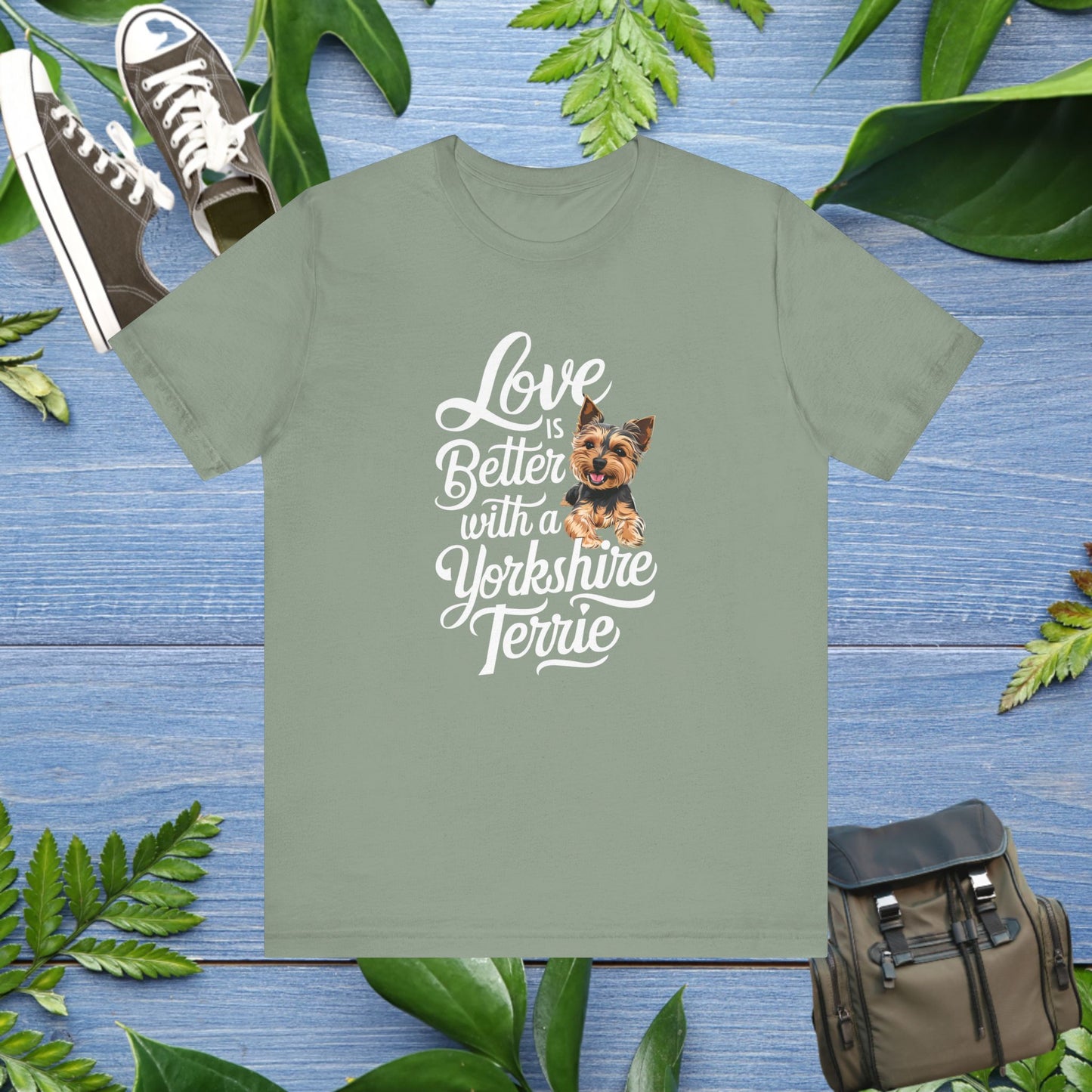 Life Is Better With A Terrie Yorkshire Unisex T-Shirt - furevermama