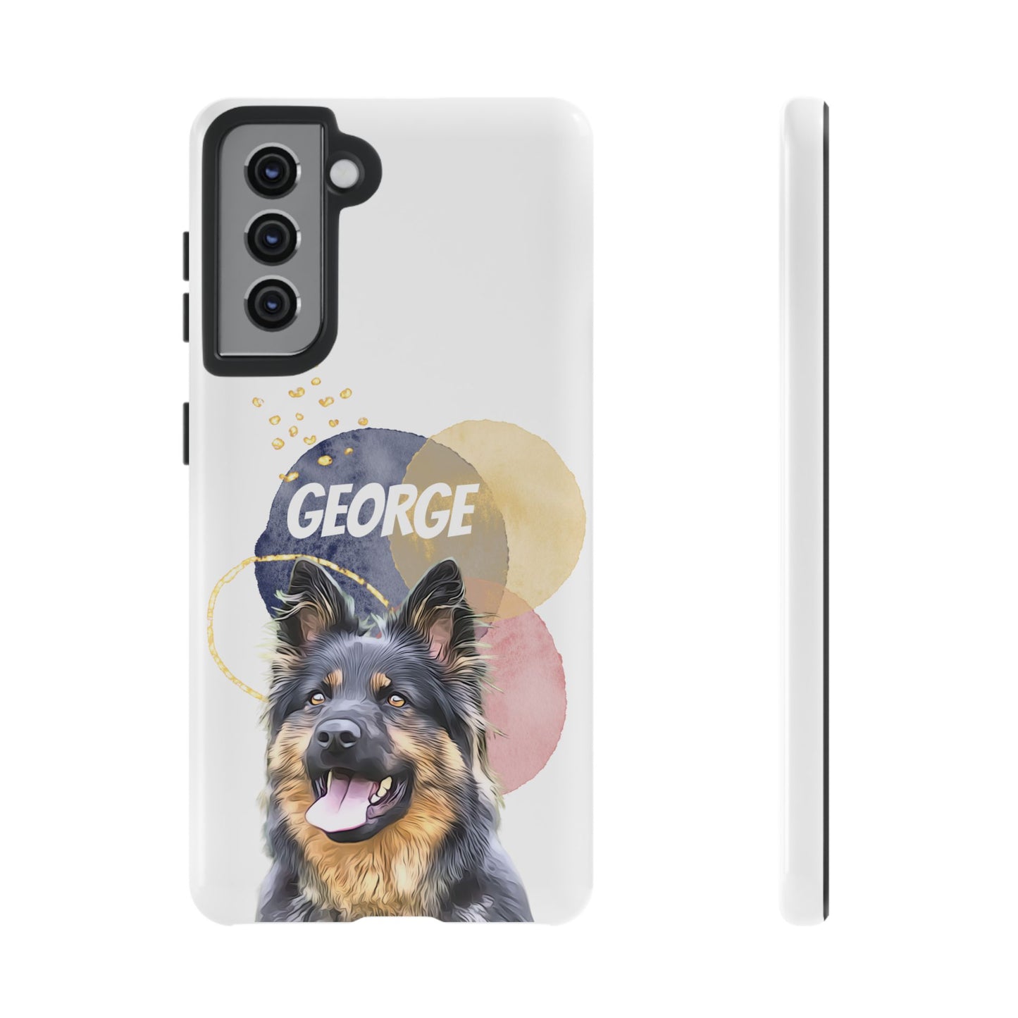Custom Pet Portrait Phone Case, Watercolor Edition - furevermama