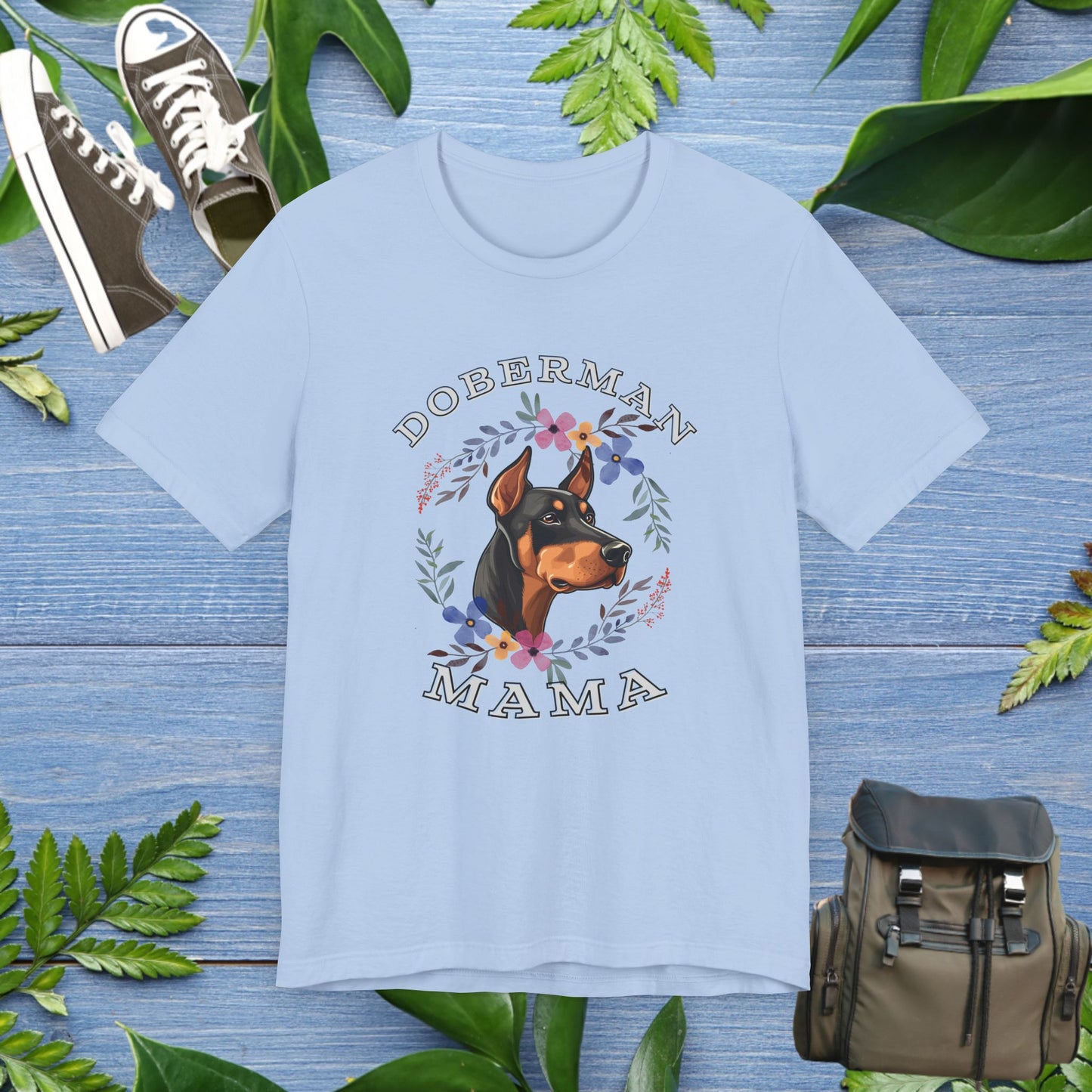 Doberman Mama T-Shirt - furevermama