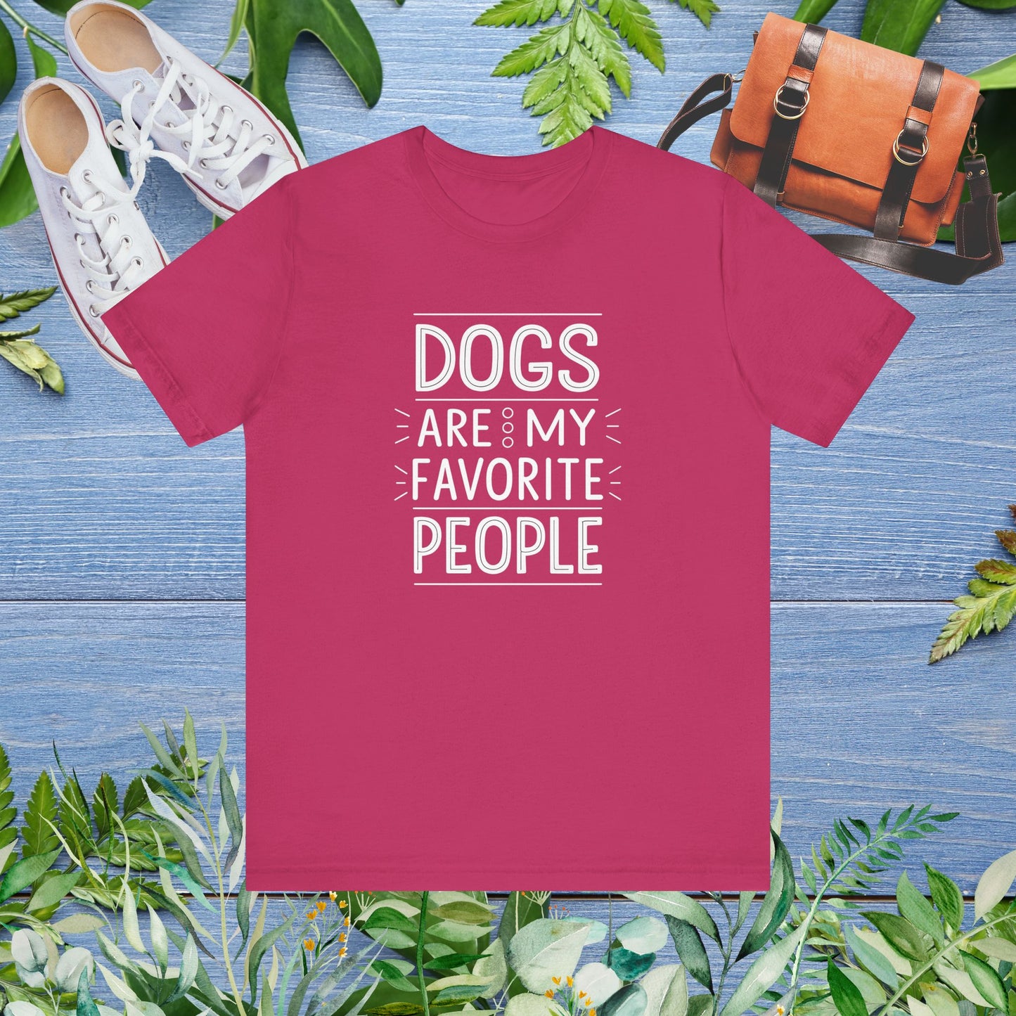 Dogs Are My Favorite People T-Shirt - furevermama