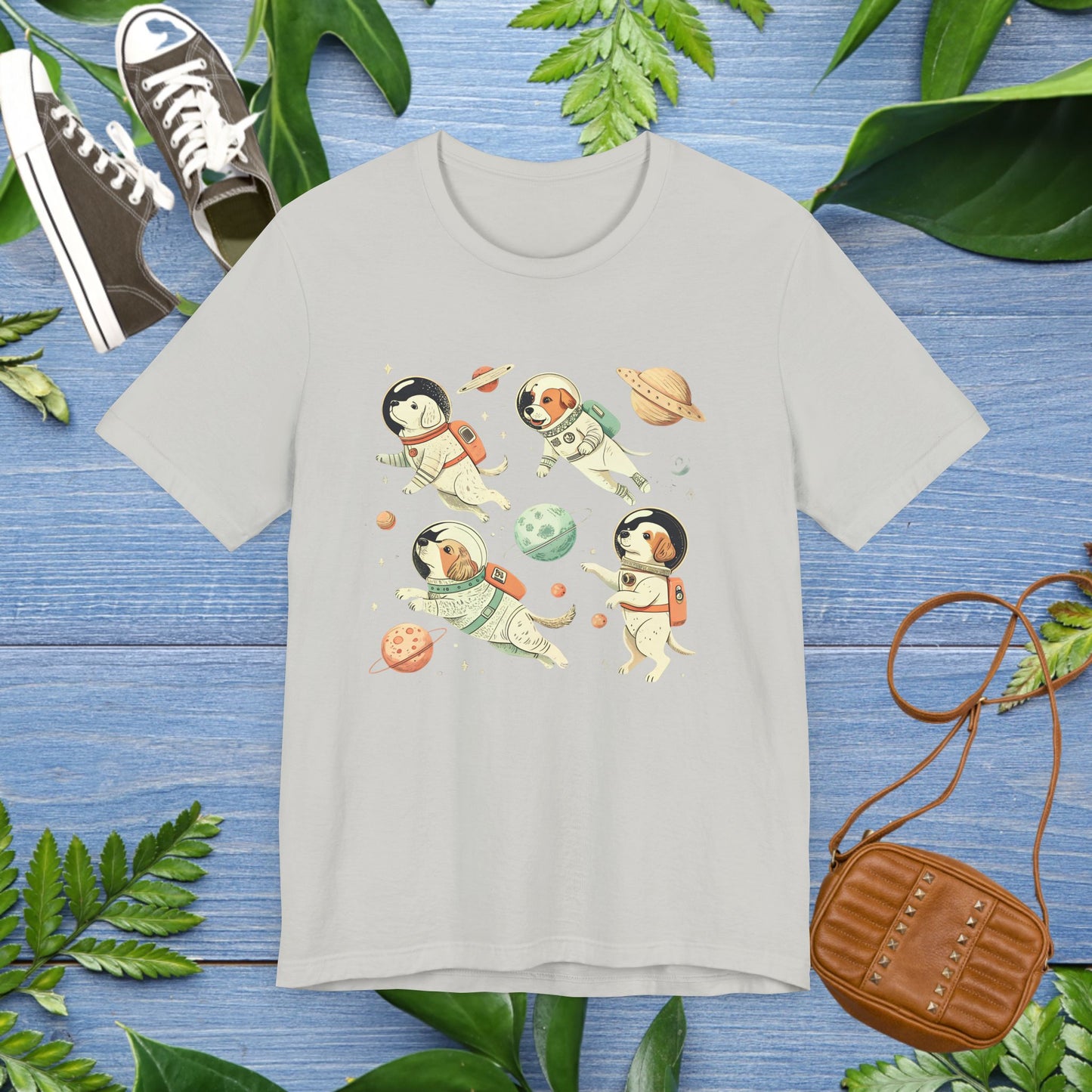 Astronaut Dog Unisex T-Shirt - furevermama