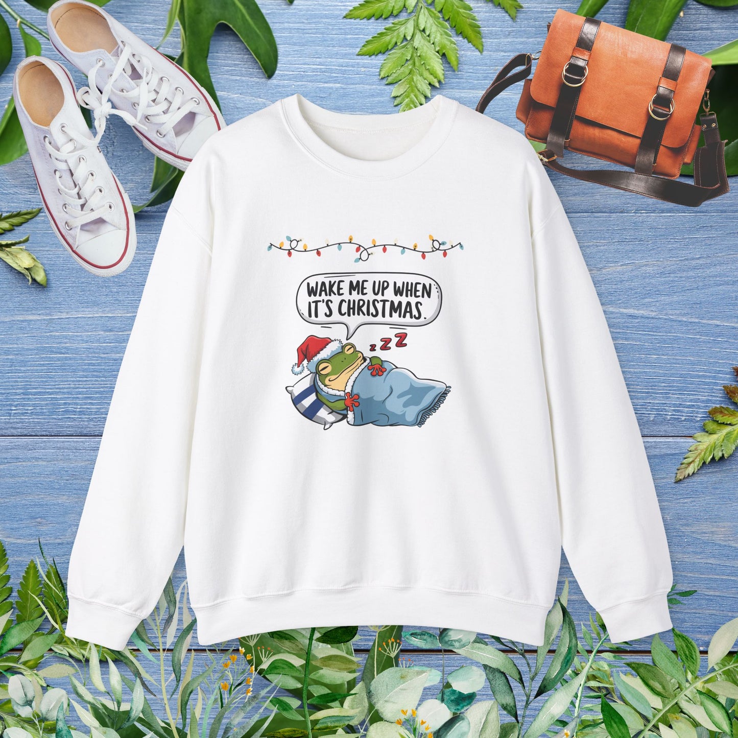 Wake Me Up When It's Christmas Unisex Sweatshirt - furevermama