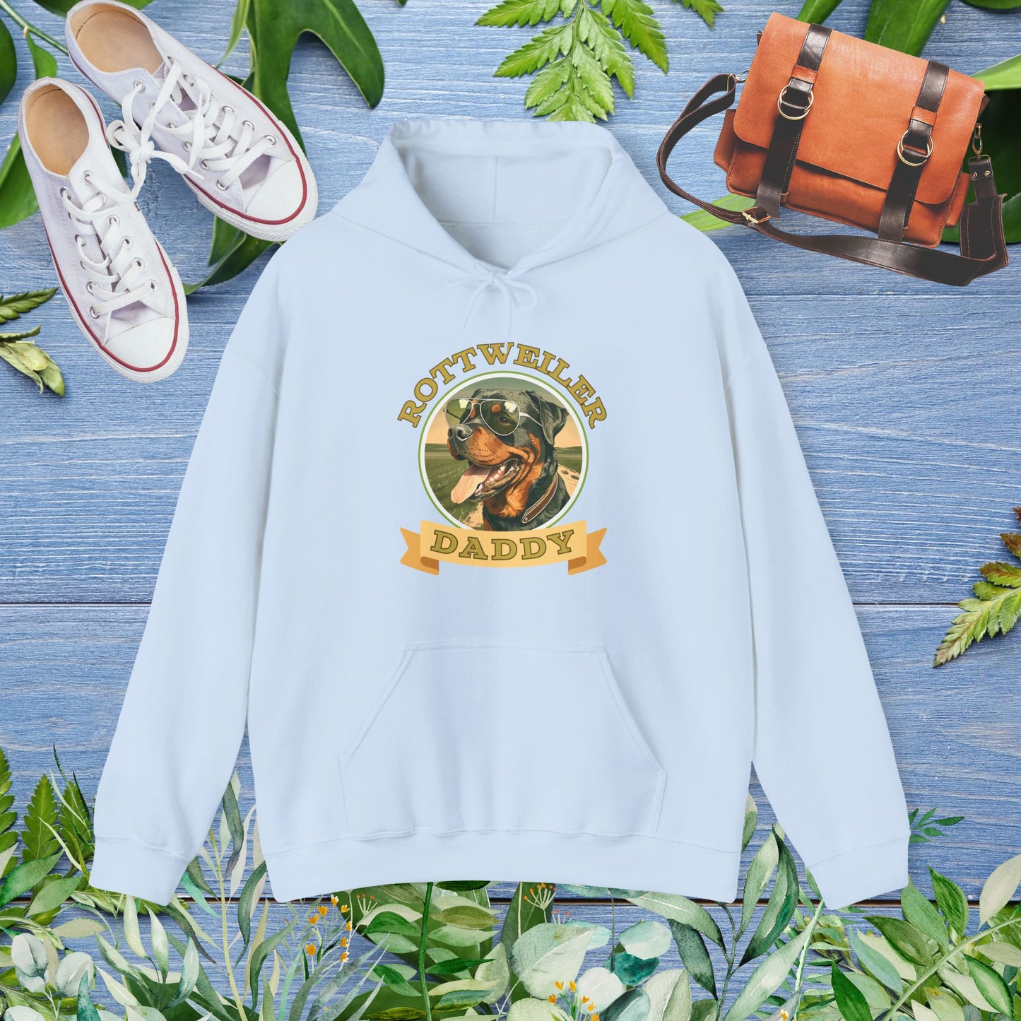 Best Rottweiler Daddy Hoodie - furevermama