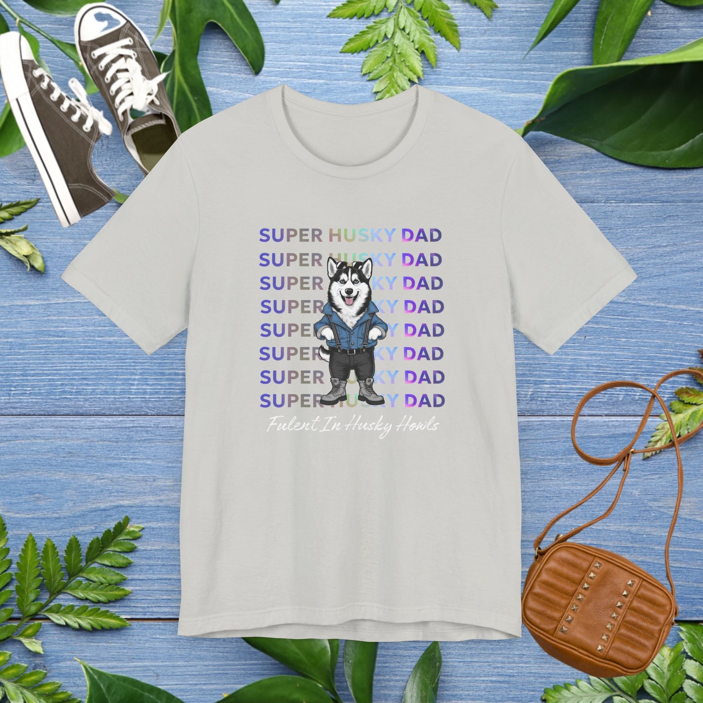Super Husky Dad T-Shirt - furevermama