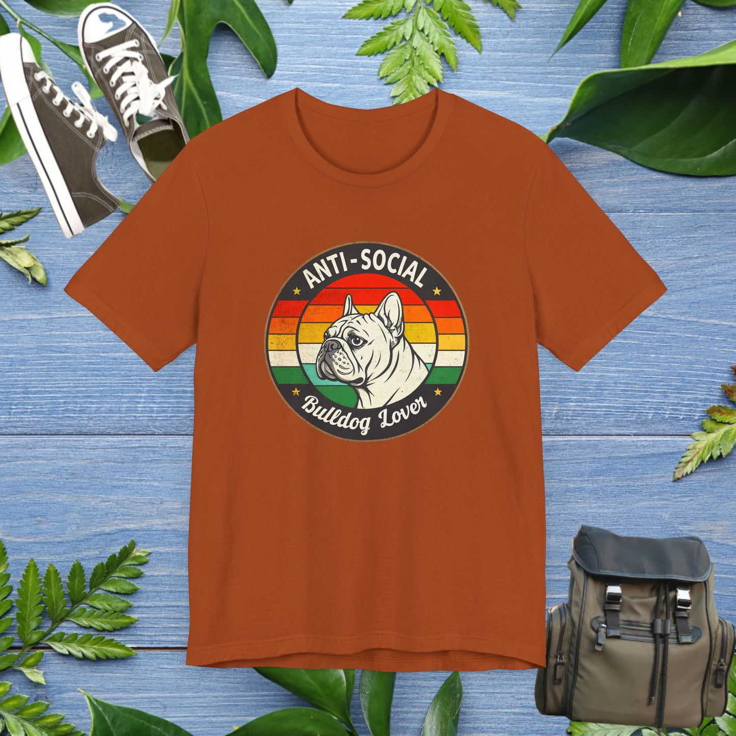 Anti-Social Bulldog Lover T-Shirt - furevermama