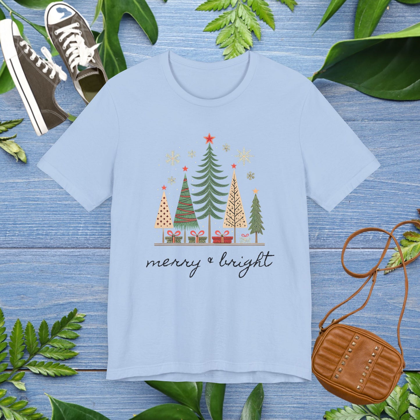Vintage Christmas Tree Unisex Short Sleeve T-Shirt - furevermama