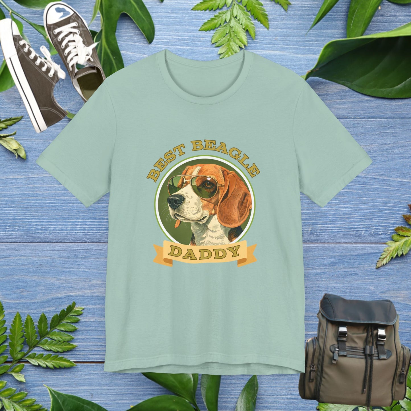 Best Beagle Daddy T-Shirt - furevermama