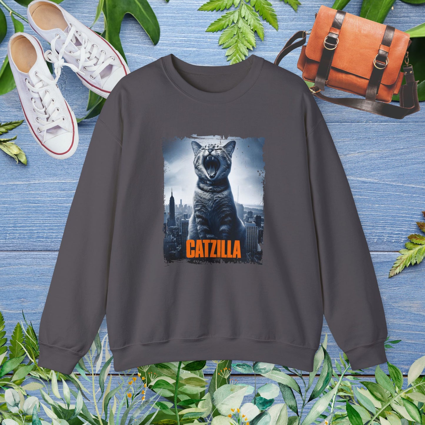 Catzilla Sweatshirt - furevermama