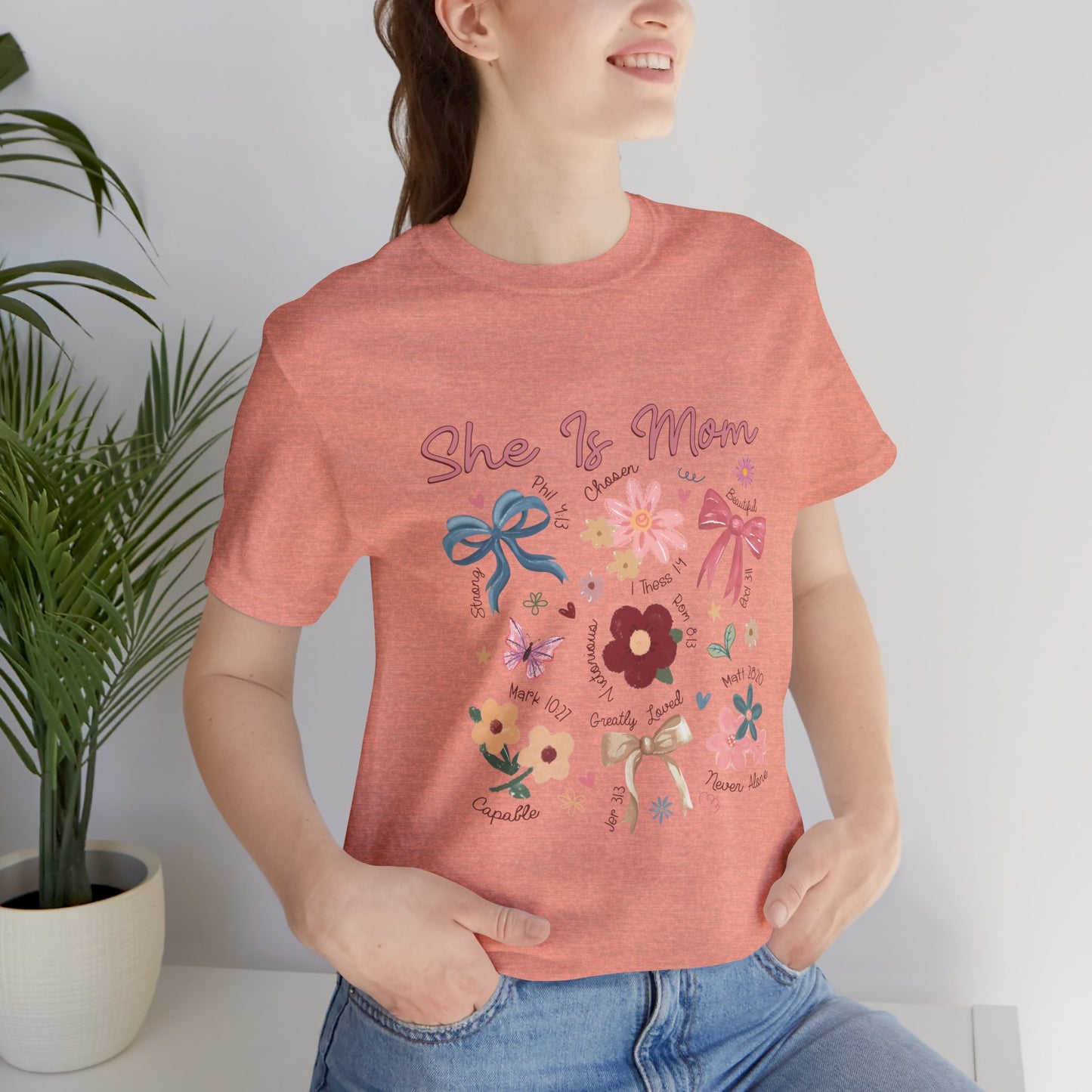 Mom T-Shirt - She is Mom Design