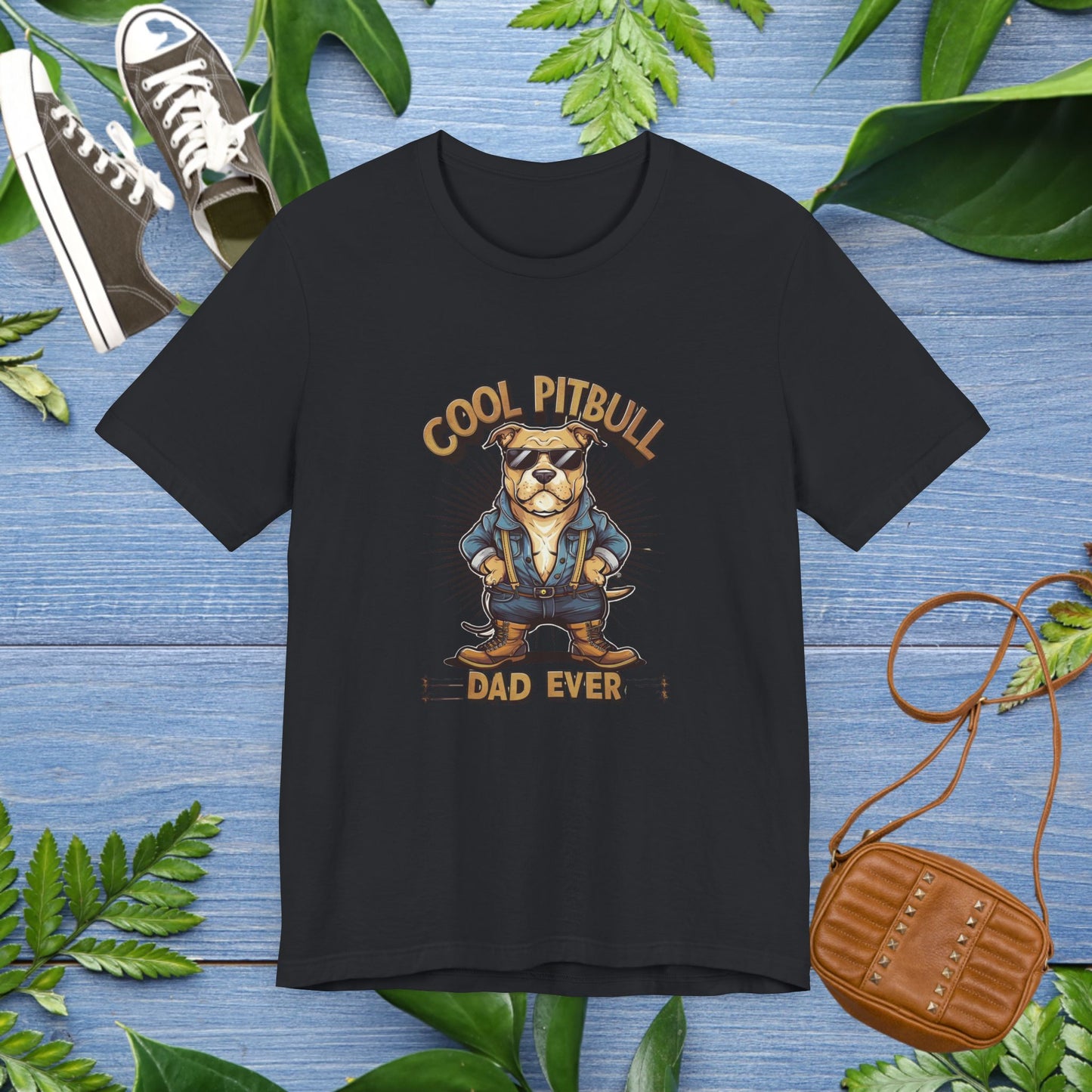 Pitbull Dad T-Shirt - furevermama