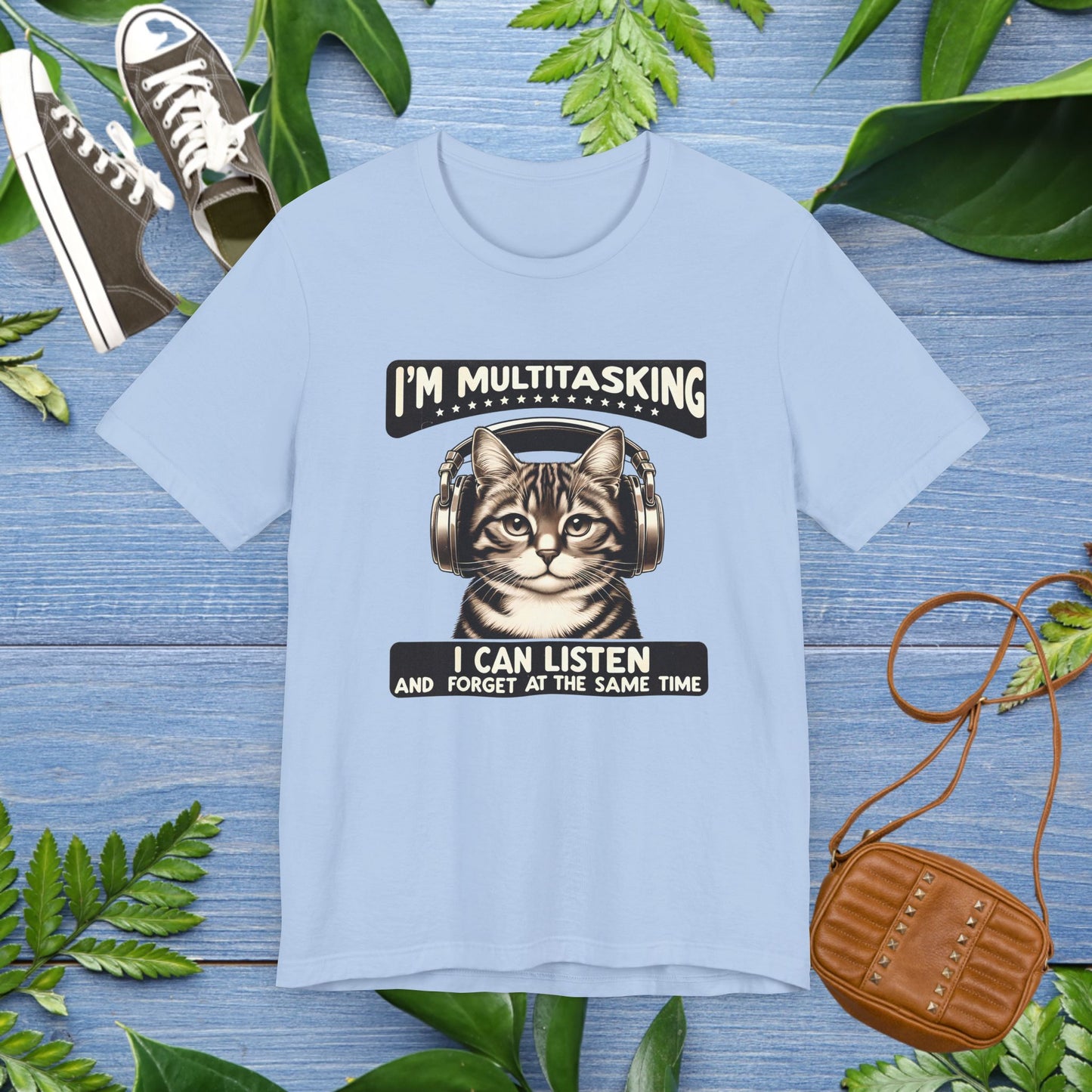 Multi-Tasking Cat Jersey Tee - furevermama