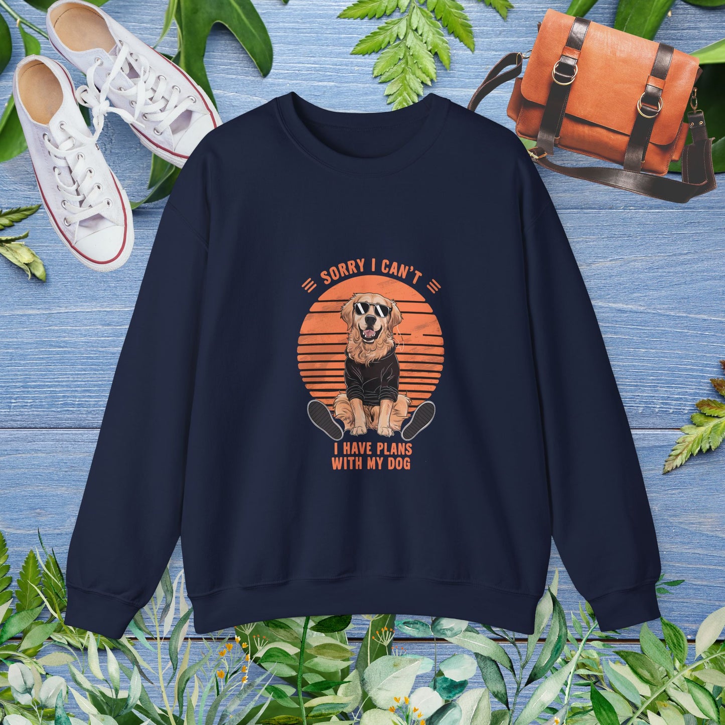 I Have Plan With My Dog Sweatshirt - furevermama