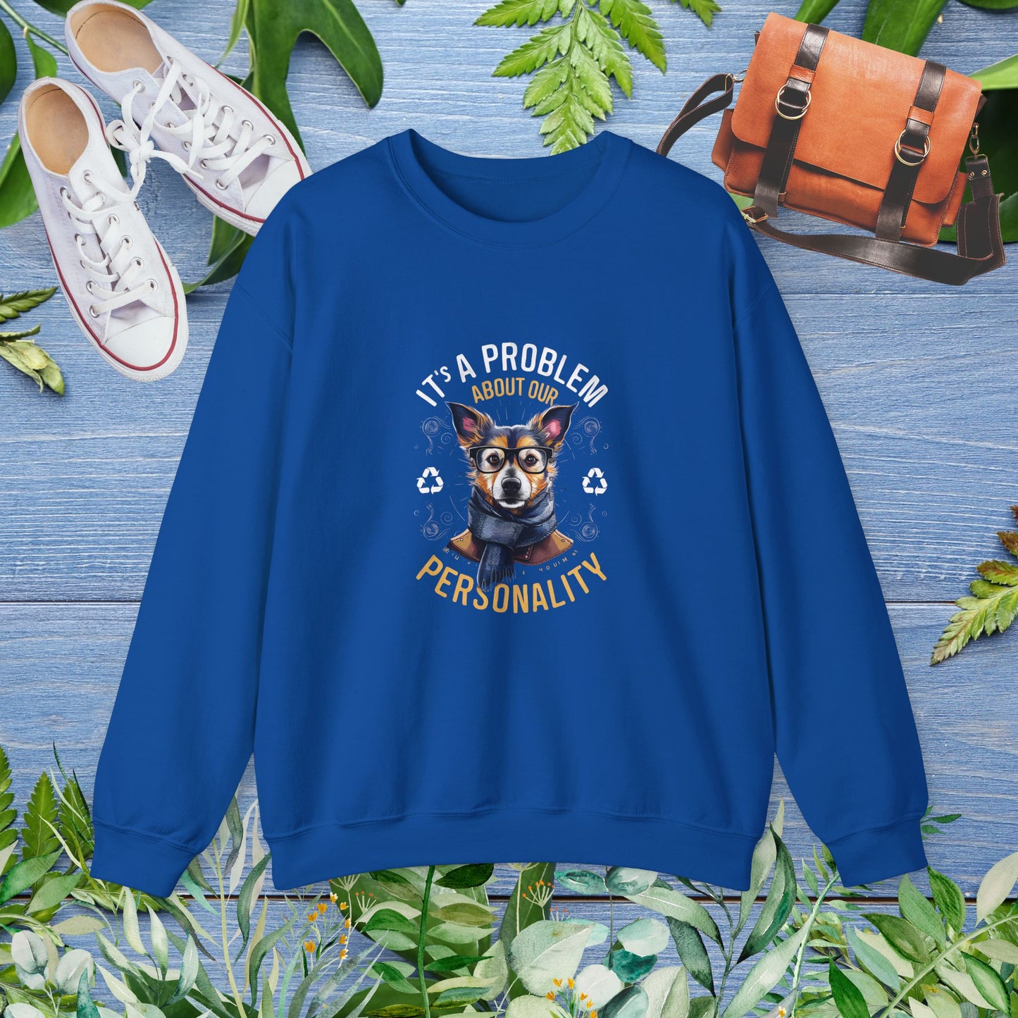 Problem About Your Personality Crewneck Sweatshirt - furevermama