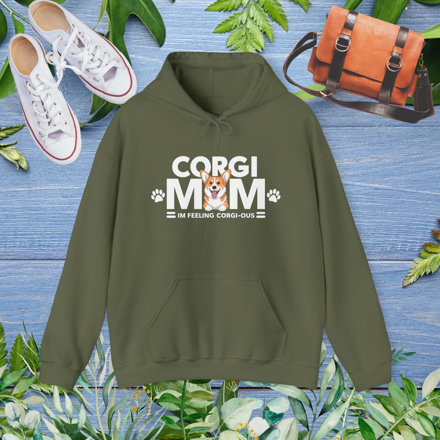 Corgi Mom Unisex Hoodie - furevermama