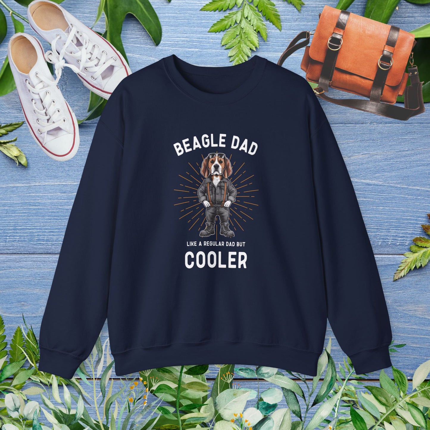 Cooler Beagle Dad Sweatshirt - furevermama