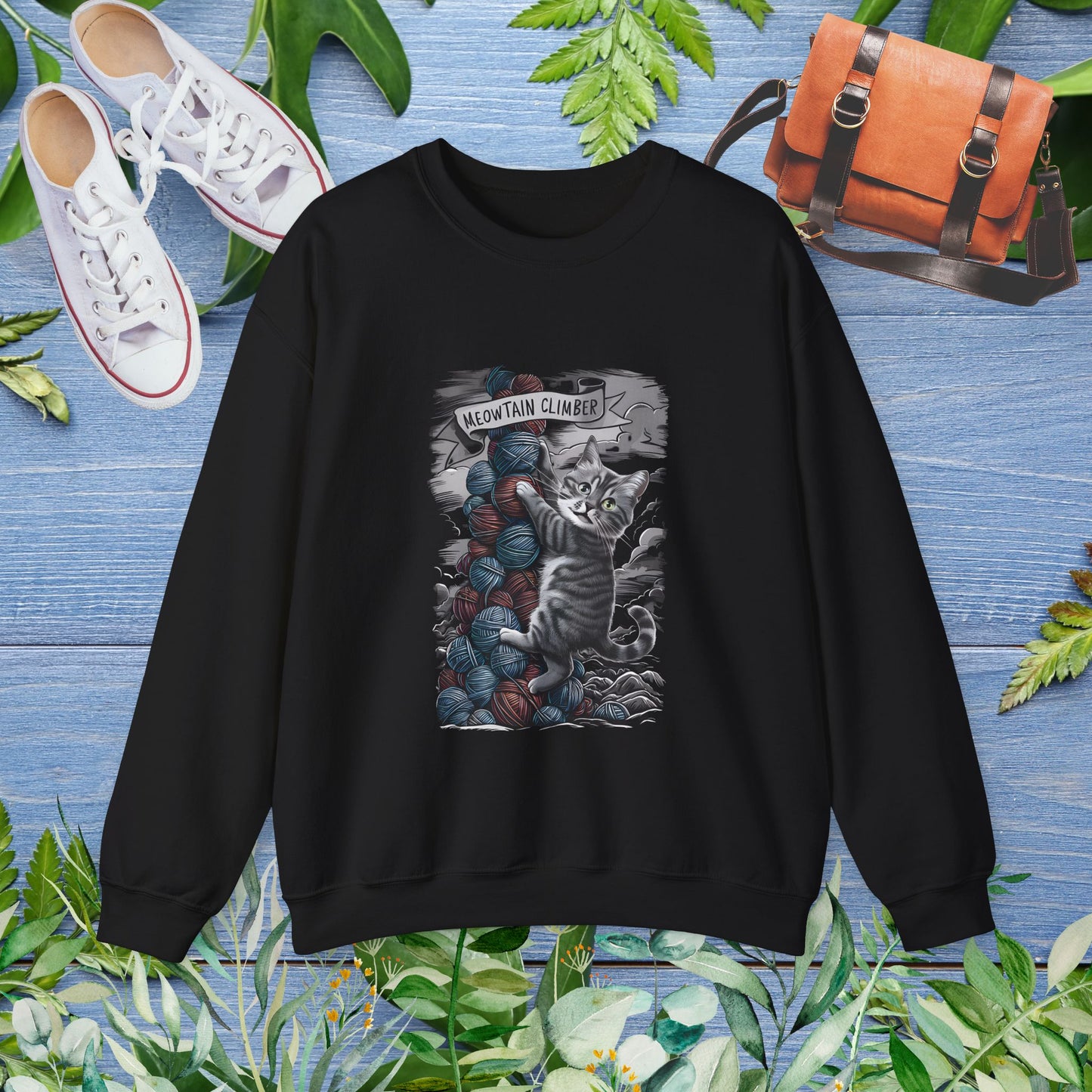 Meowtain Climber Sweatshirt - furevermama