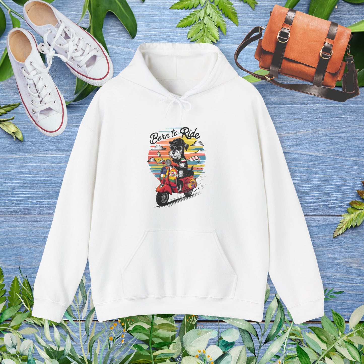 Born To Ride Dog Lover Hoodie - furevermama