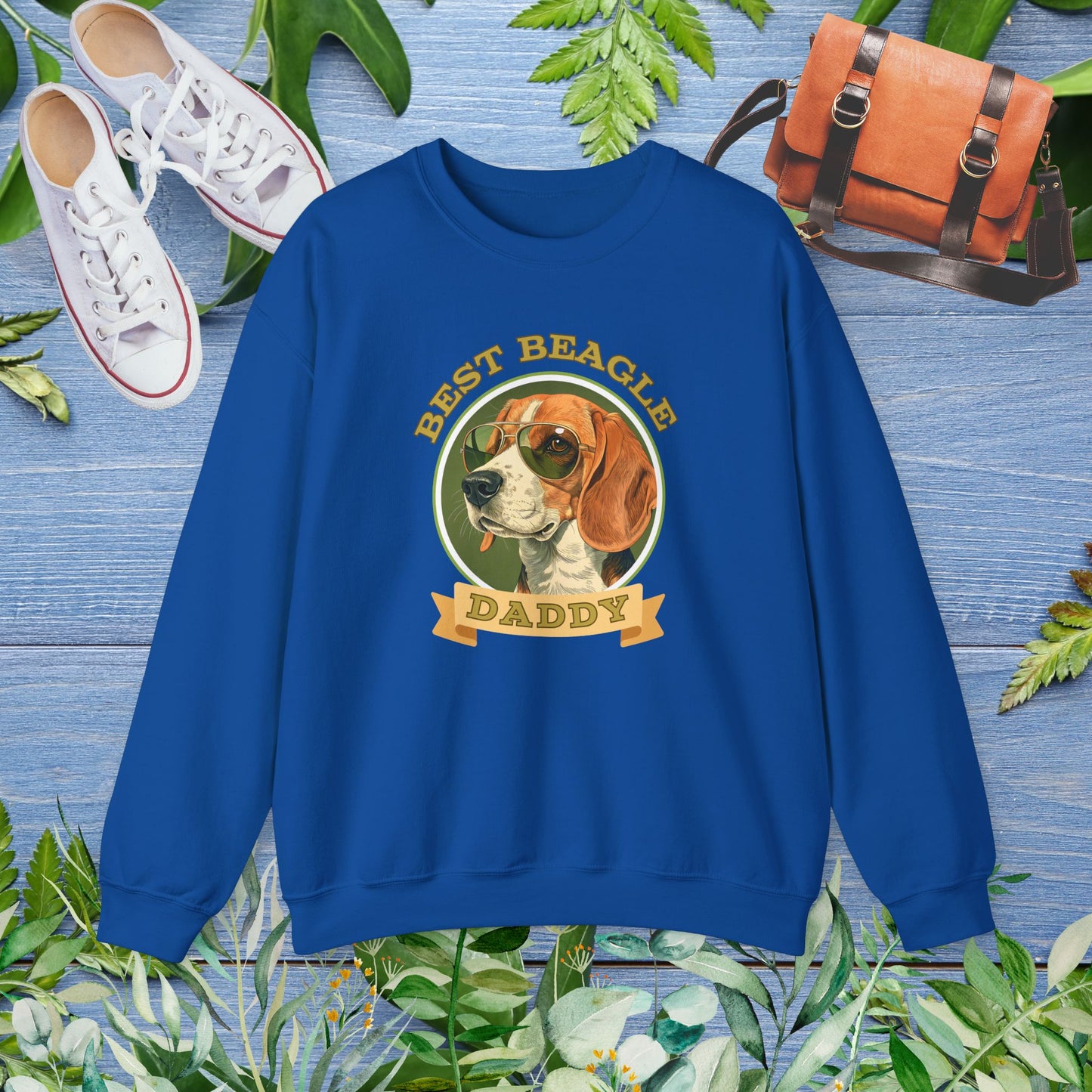 Best Beagle Daddy Sweatshirt - furevermama