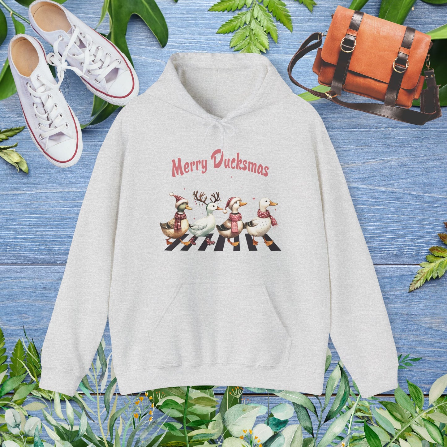 Merry Ducksmas Hoodie Sweatshirt - furevermama