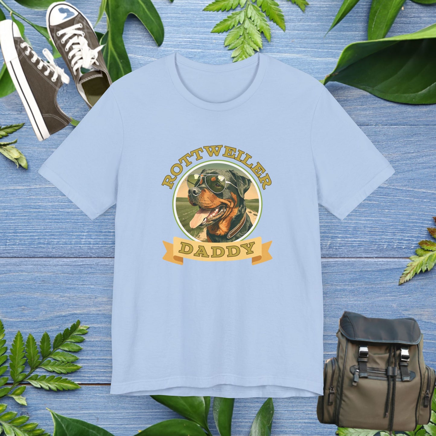 Best Rottweiler Daddy T-Shirt - furevermama