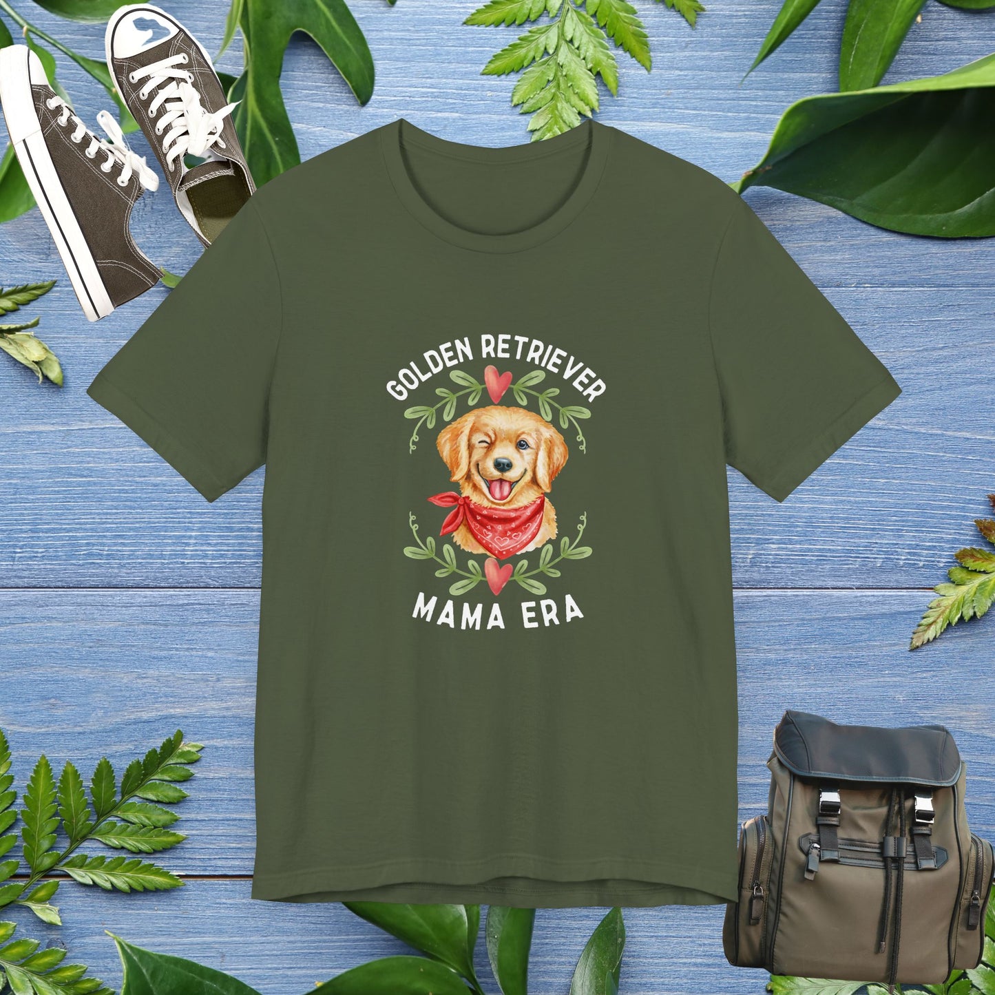 Golden Retriever MaMa Era T-Shirt - furevermama