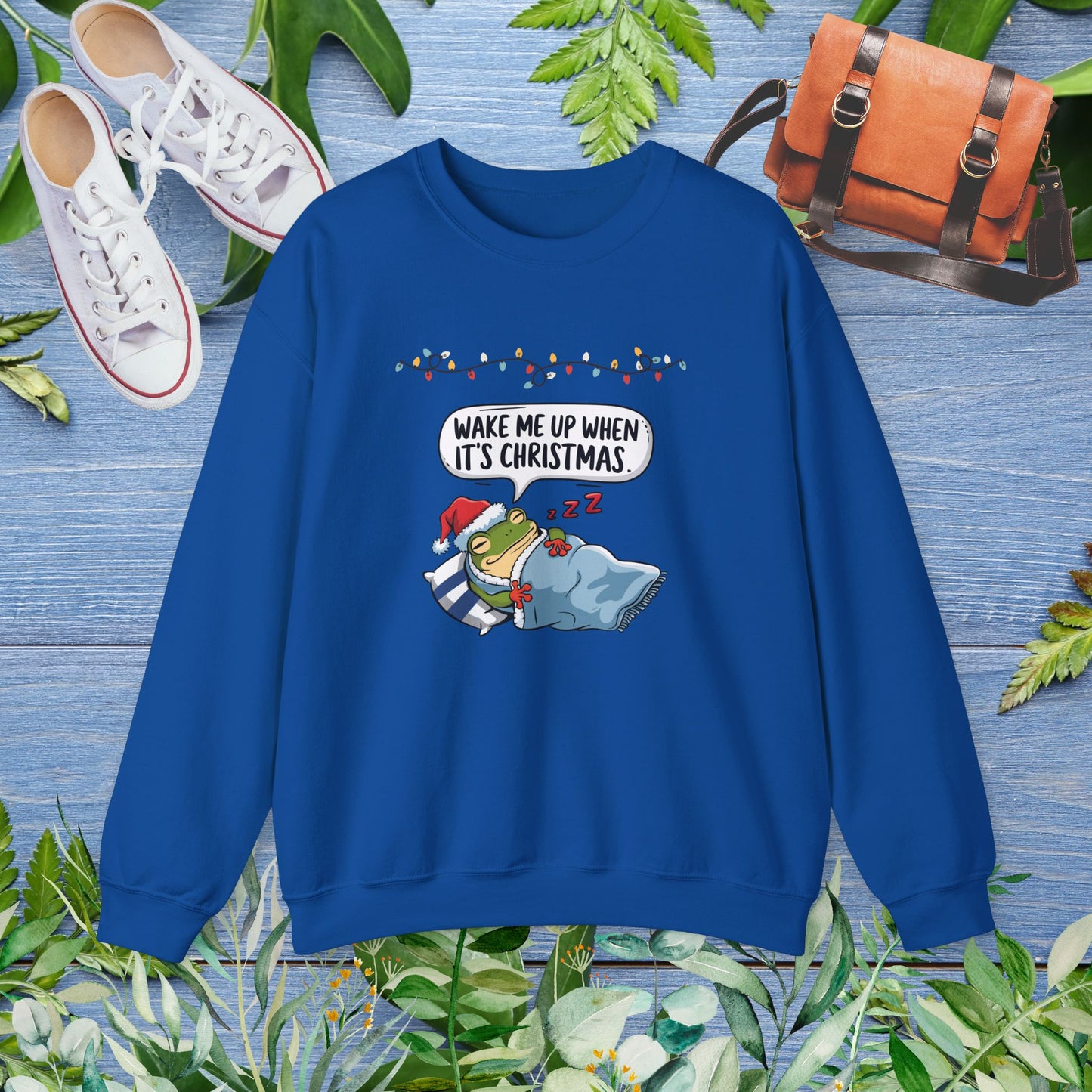 Wake Me Up When It's Christmas Unisex Sweatshirt - furevermama