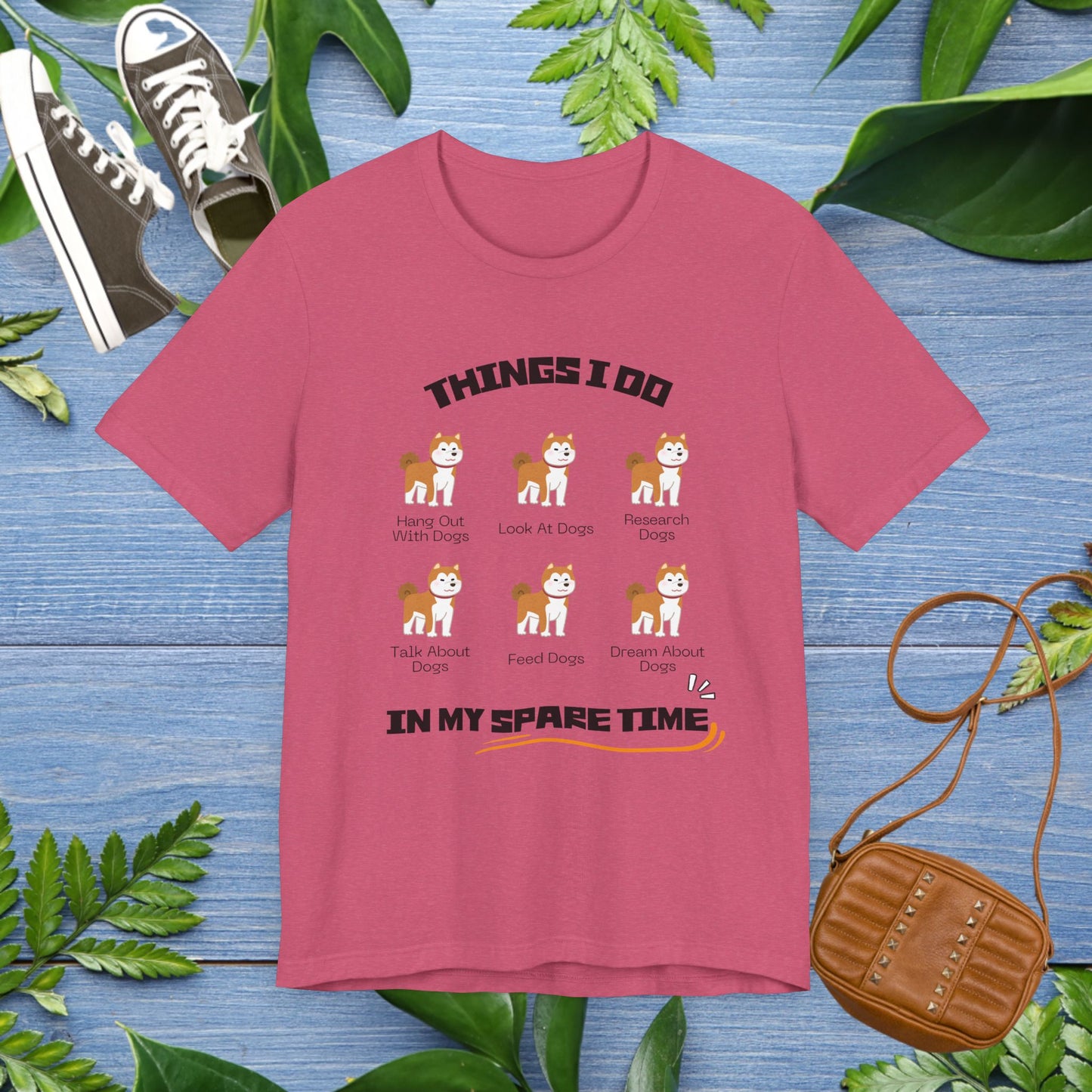 Things I Do In My Spare Time Unisex Jersey Short Sleeve Tee - furevermama