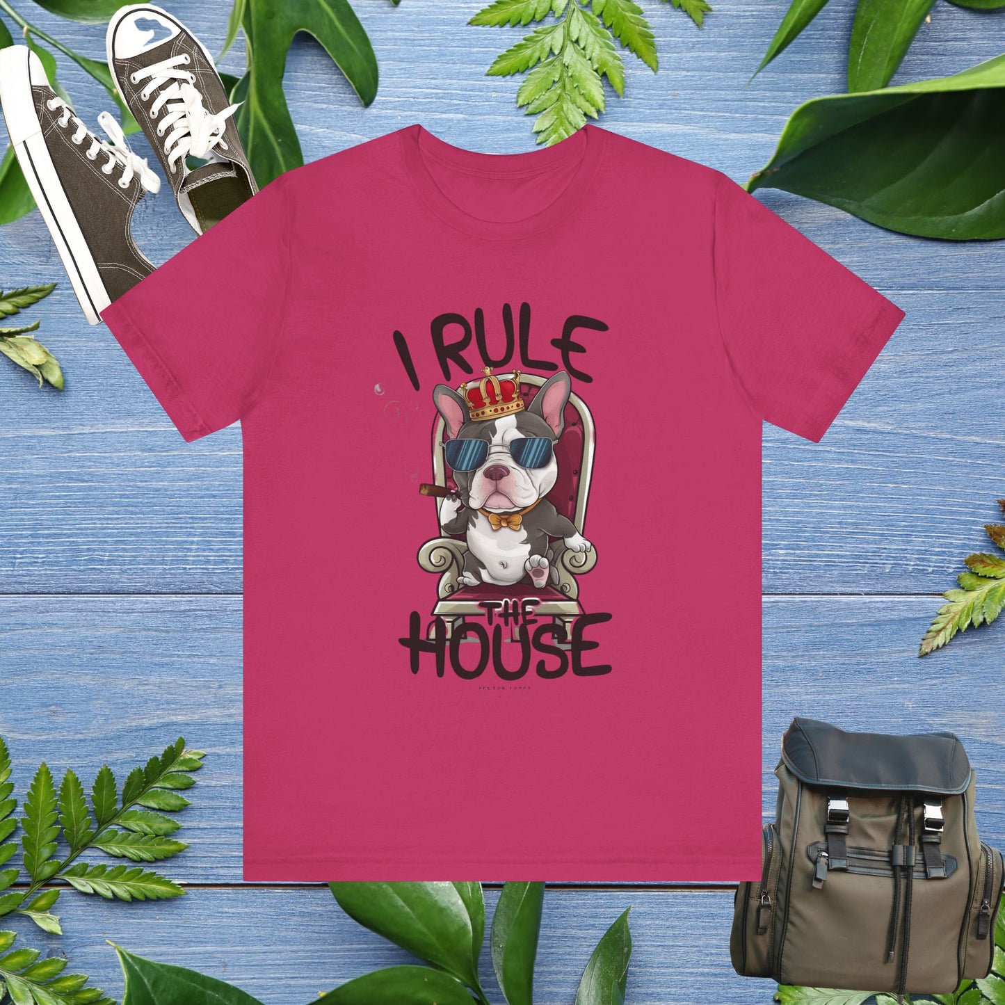 Frenchie Ruler Unisex T-Shirt - furevermama
