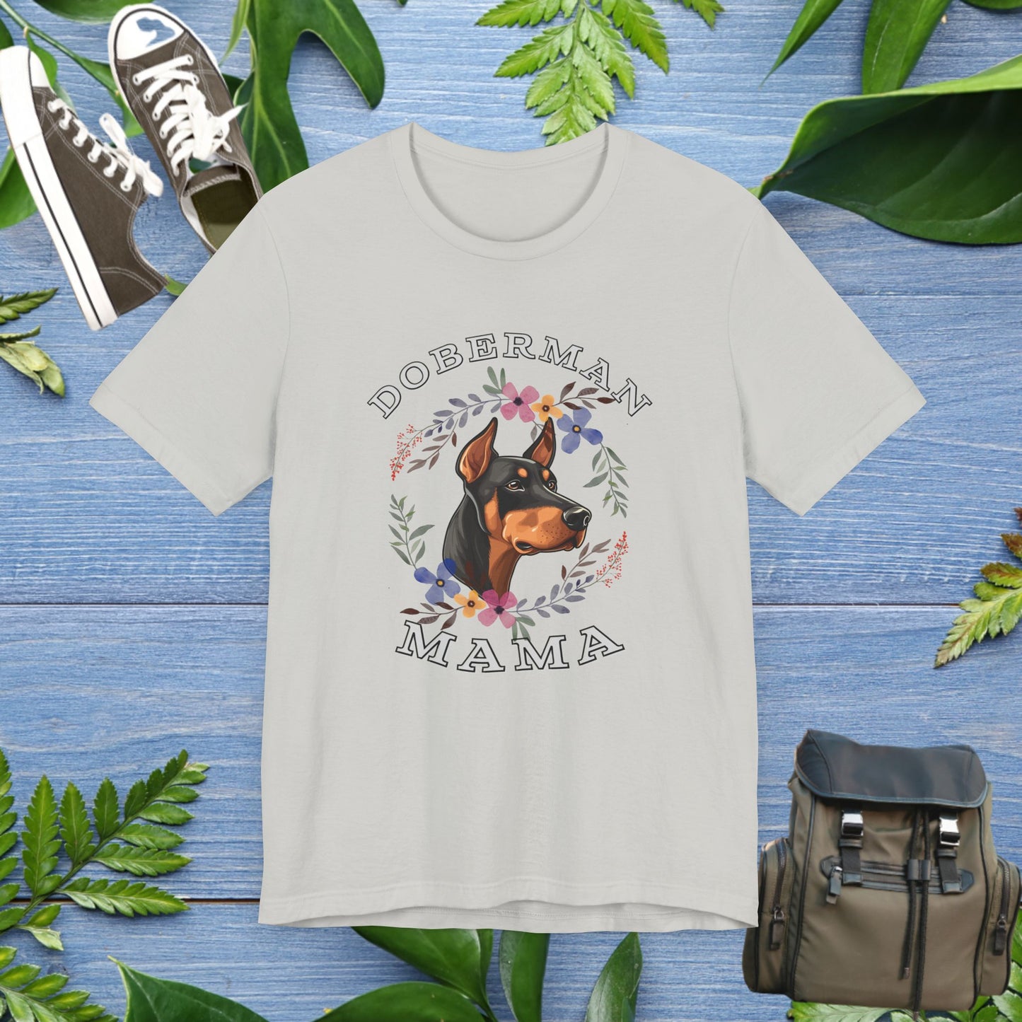 Doberman Mama T-Shirt - furevermama