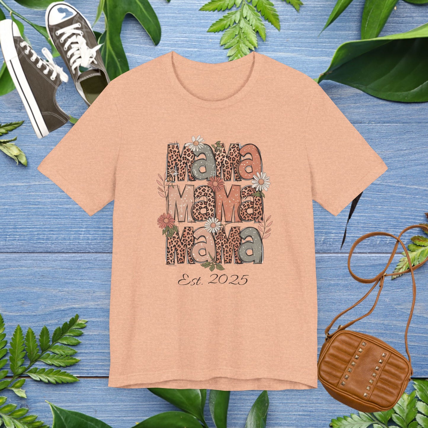 MaMa T-Shirt - Animal Skin Pattern