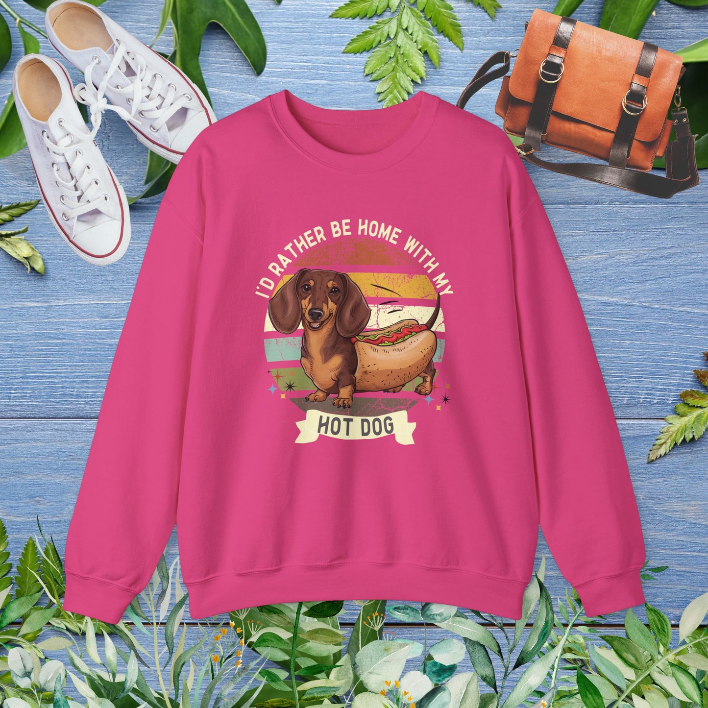 Dachshund Crewneck Sweatshirt - furevermama