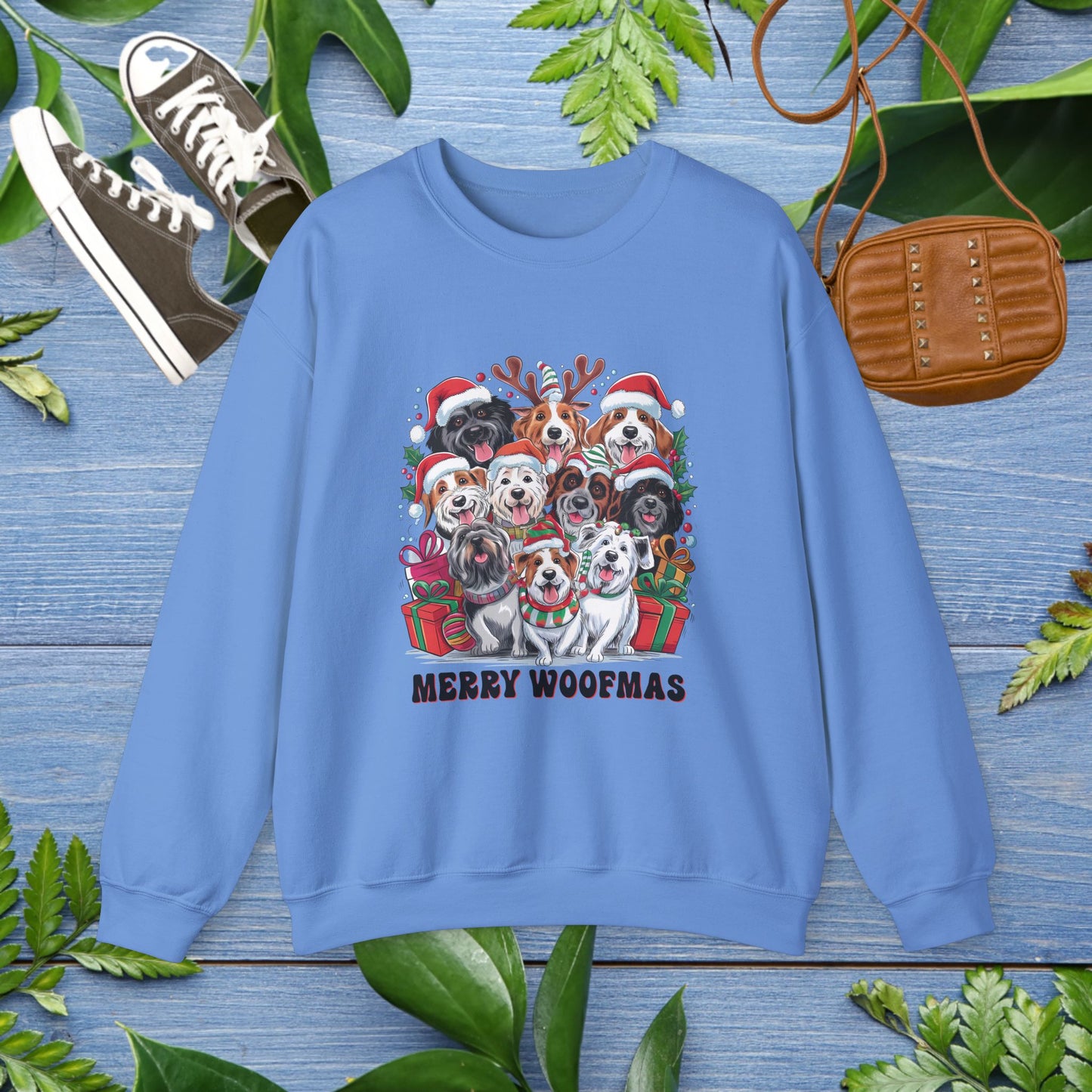 Merry Woofmas Unisex Sweatshirt - furevermama