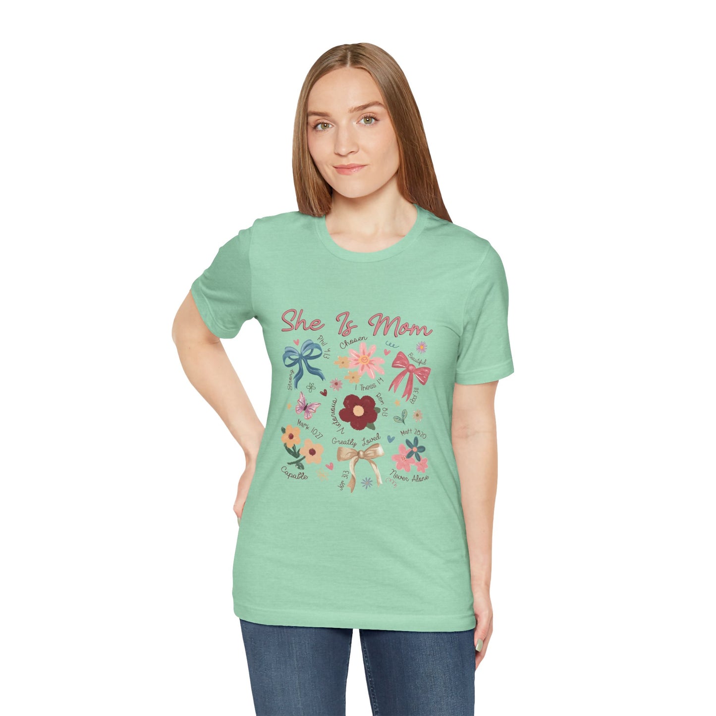 Mom T-Shirt - She is Mom Design