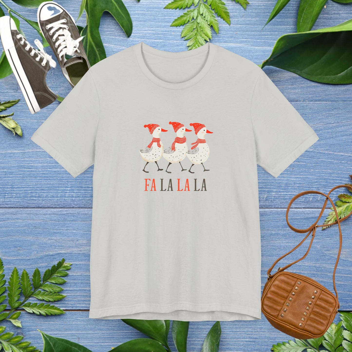 Christmas Ducks Unisex Tee - FALAFALA Design - furevermama