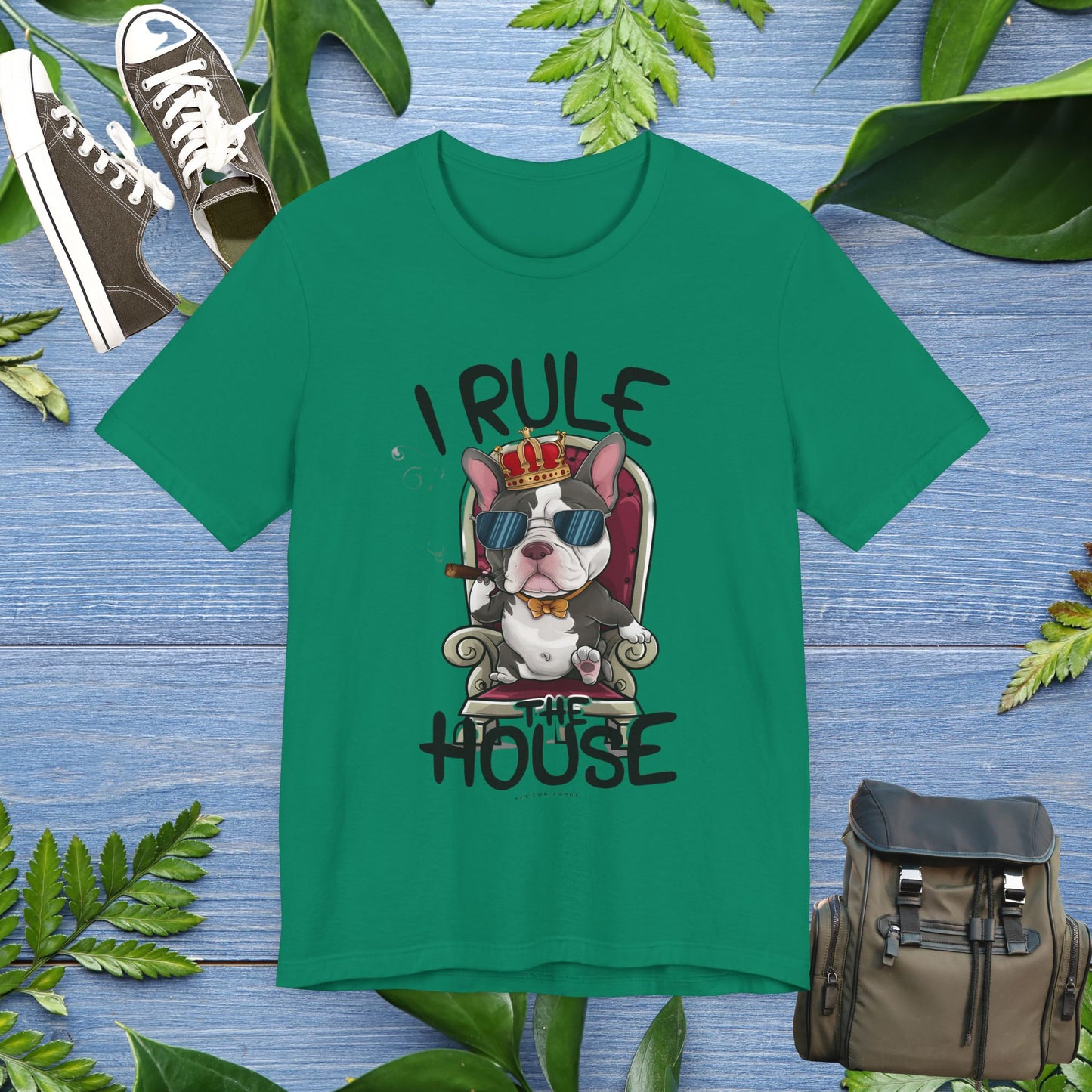 Frenchie Ruler Unisex T-Shirt - furevermama