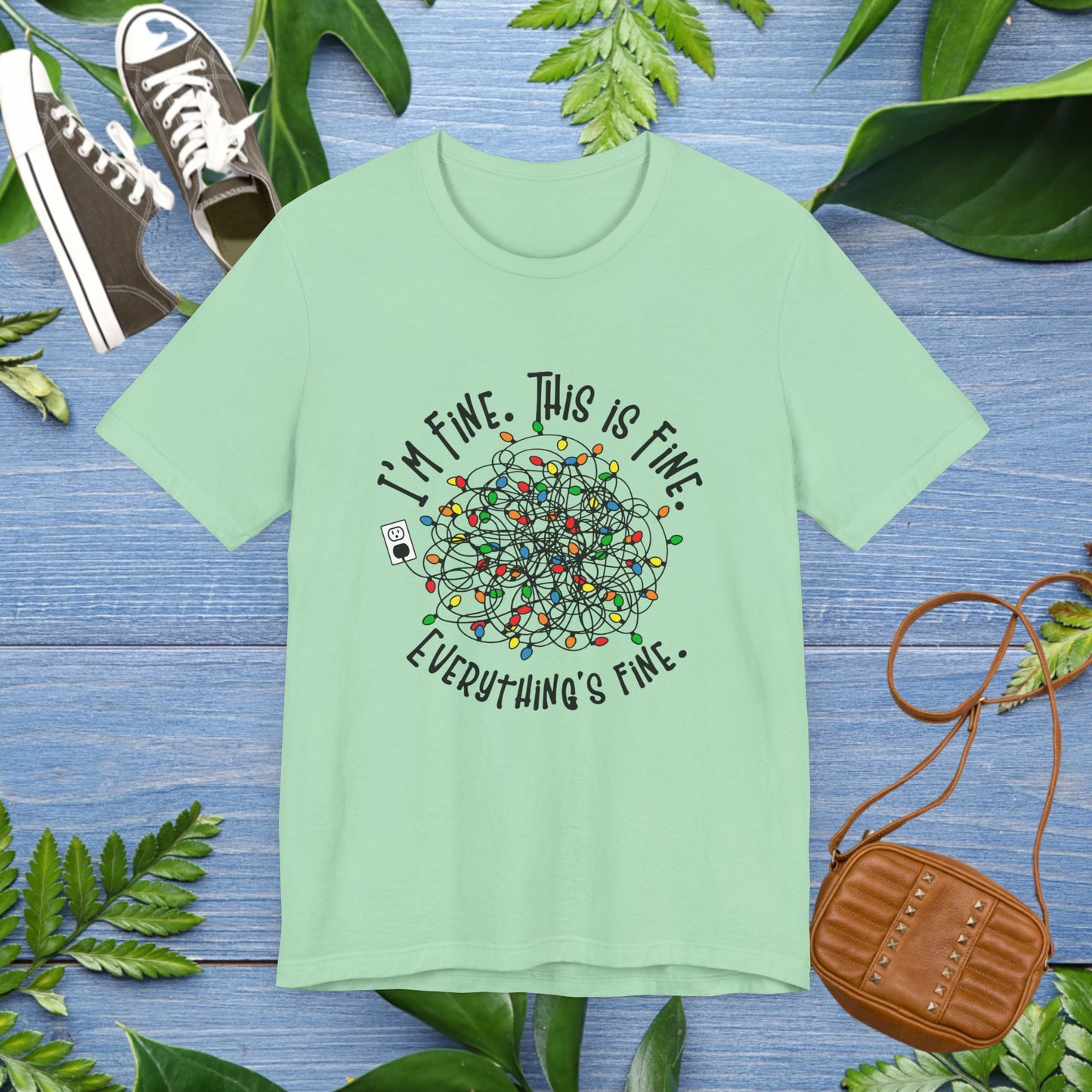 I Am Fine Unisex Short Sleeve T-Shirt - furevermama