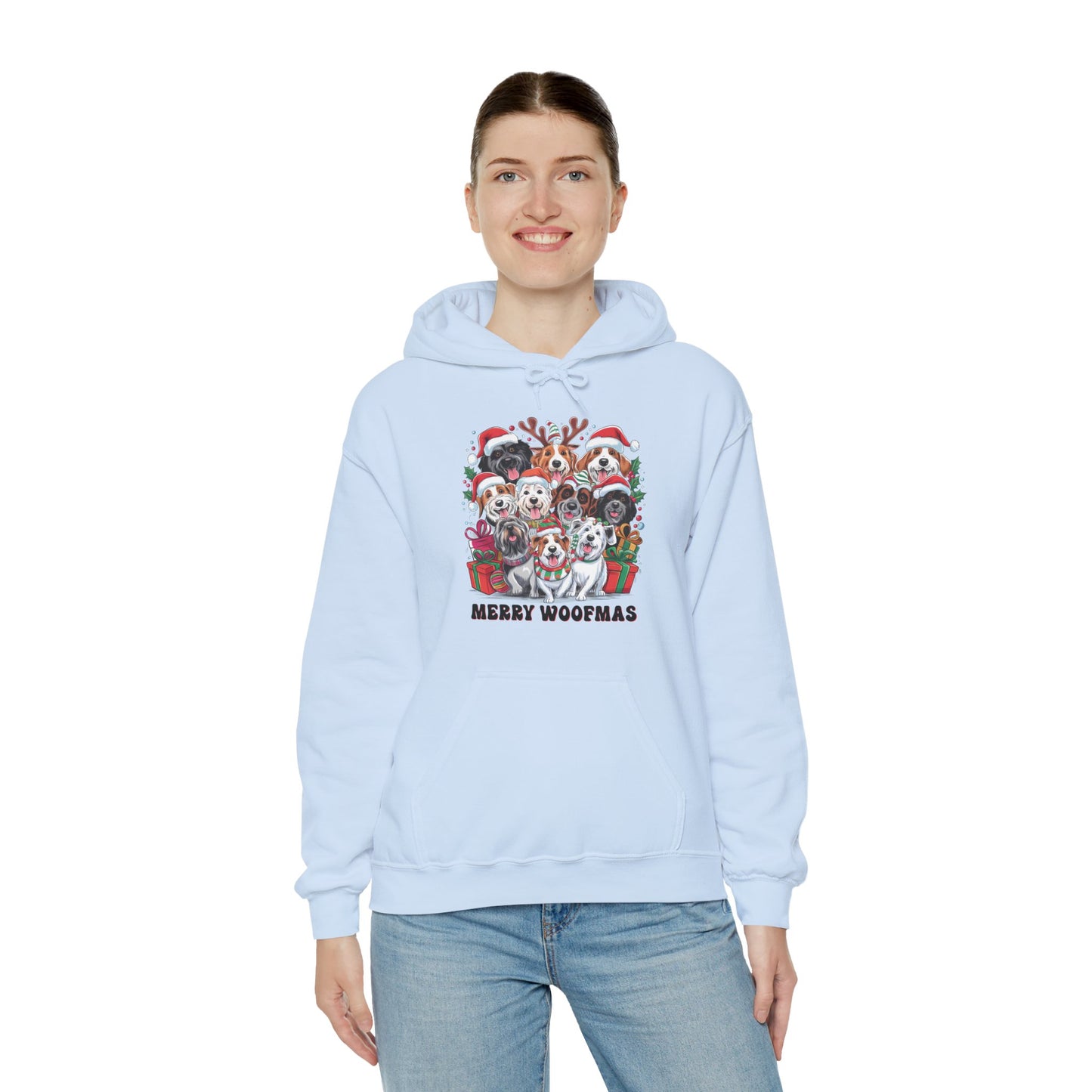 Merry Woofmas Unisex Hoodie - furevermama