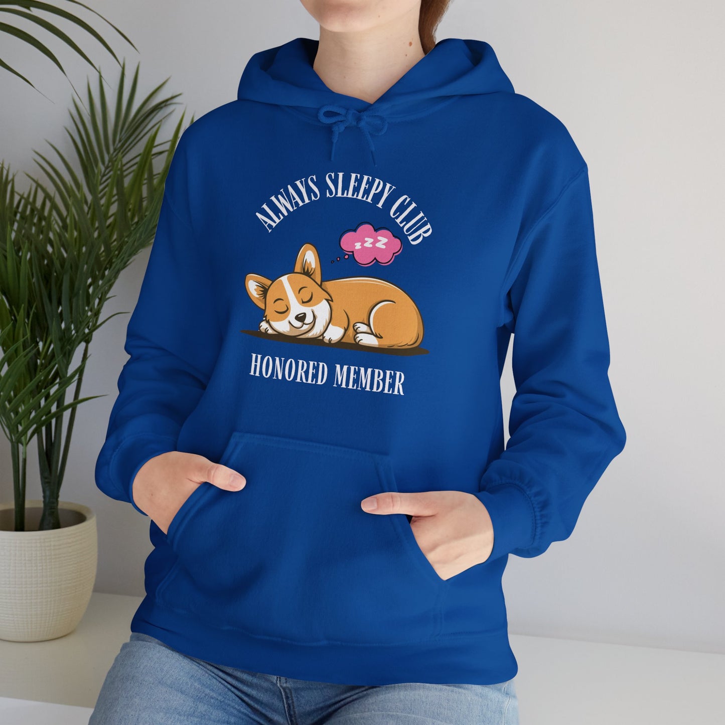 Always Sleepy Club Honored Member Unisex Hoodies - furevermama