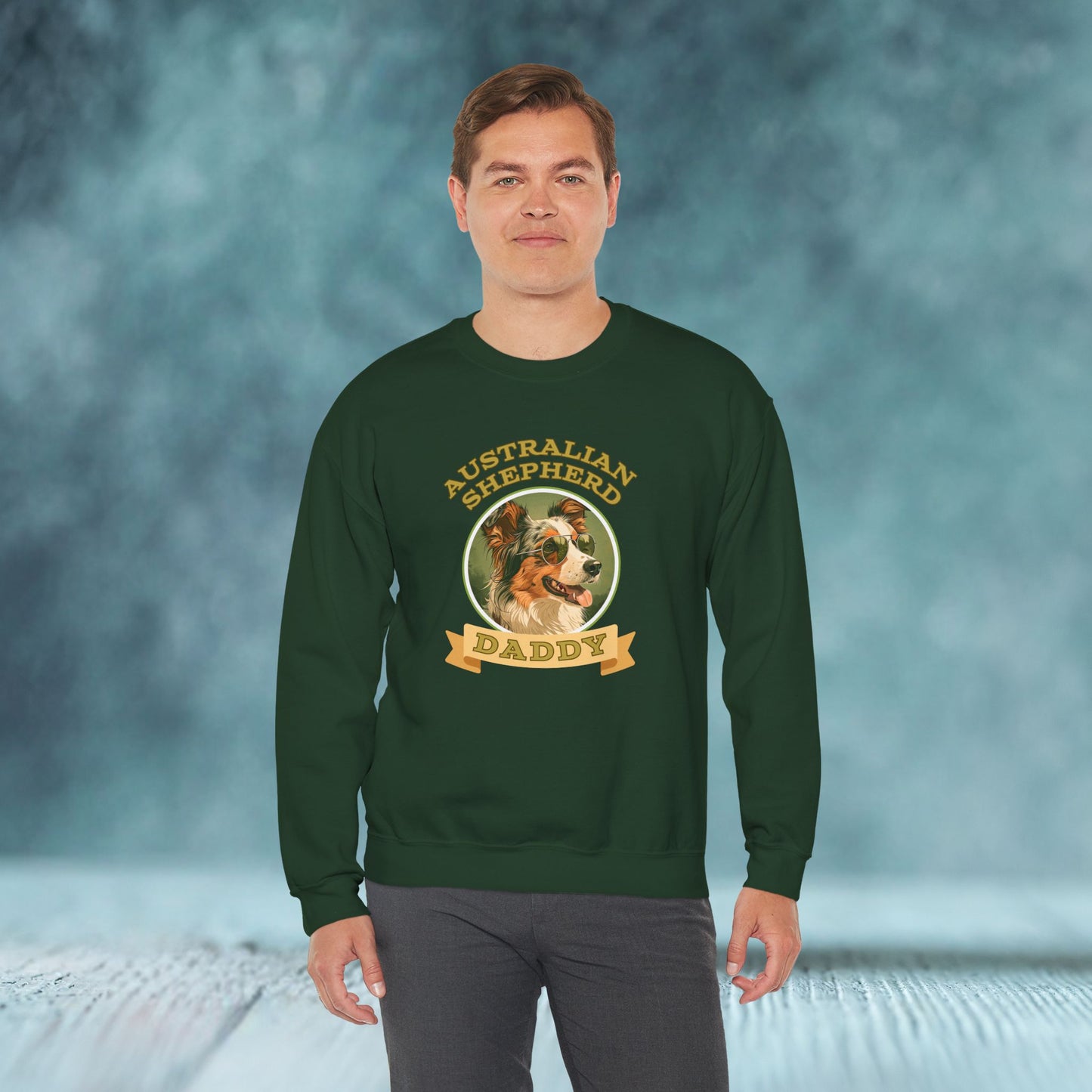 Australian Shepherd Daddy Sweatshirt - furevermama