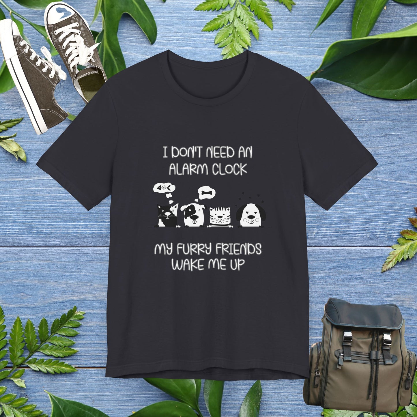 My Furry Friends Wake Me Up Unisex Tee - furevermama