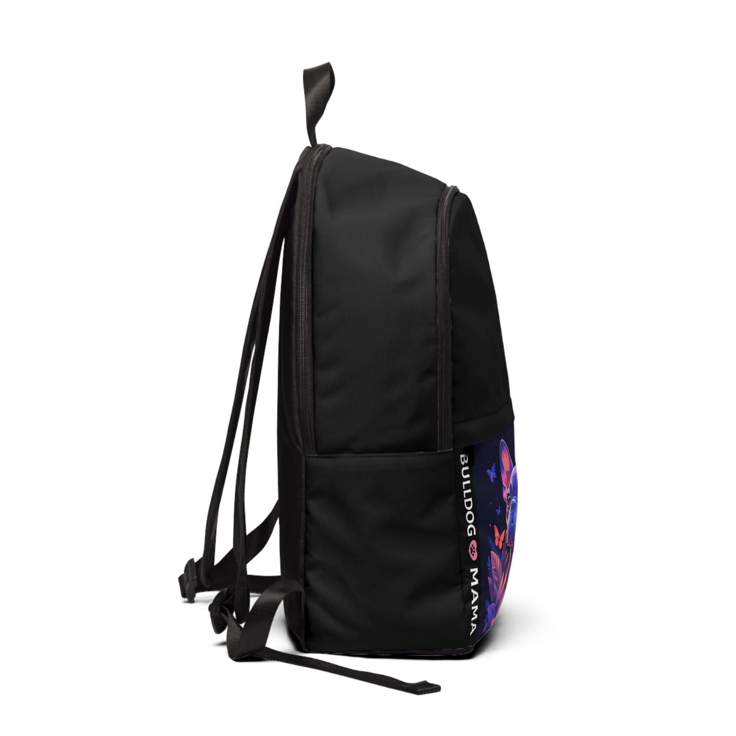 Backpack - Bulldog Loves MaMa Design - furevermama