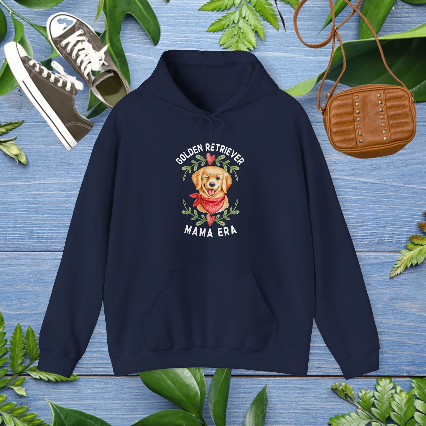 Golden Retriever Mom Era Hoodie - furevermama