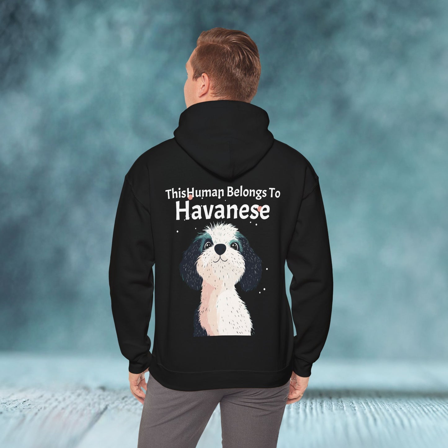 This Human Belongs To Havanese Unisex Hoodie - furevermama