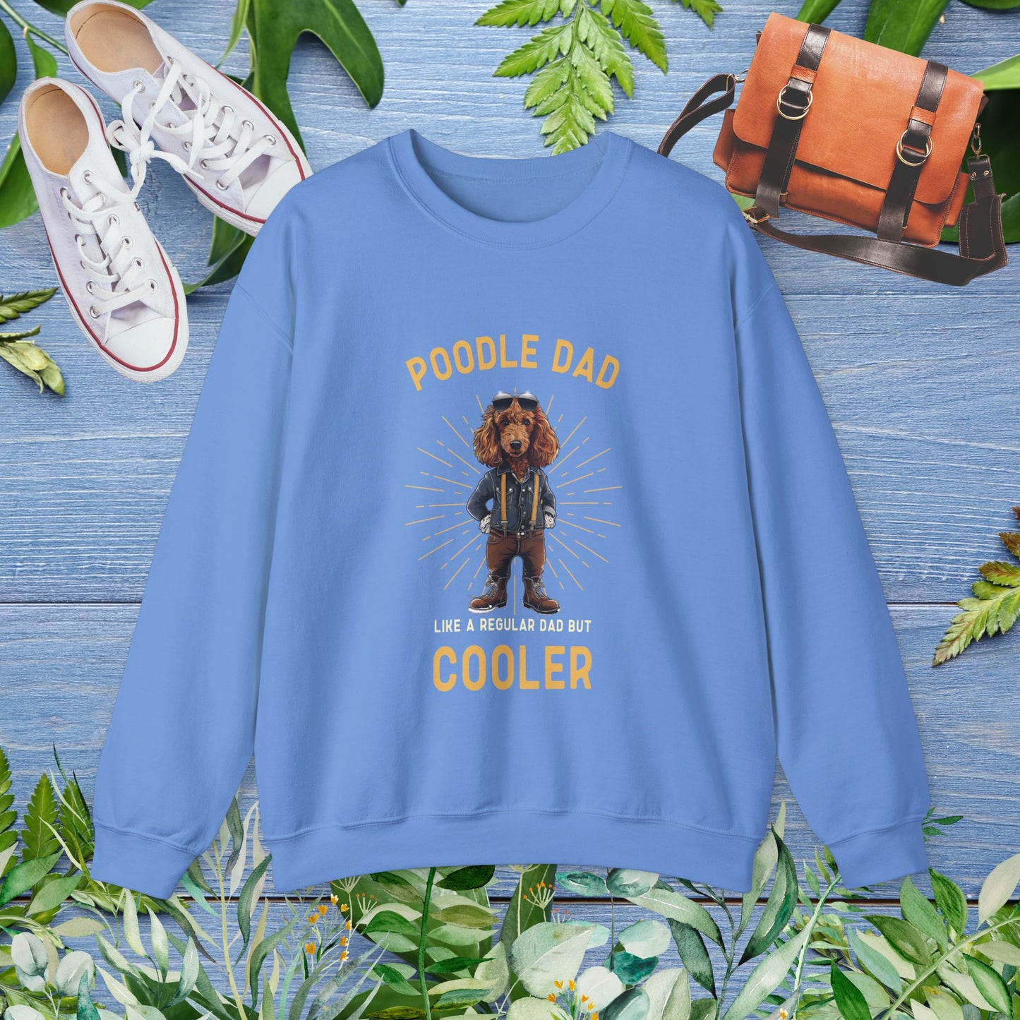 Cooler Poodle Dad Sweatshirt - furevermama
