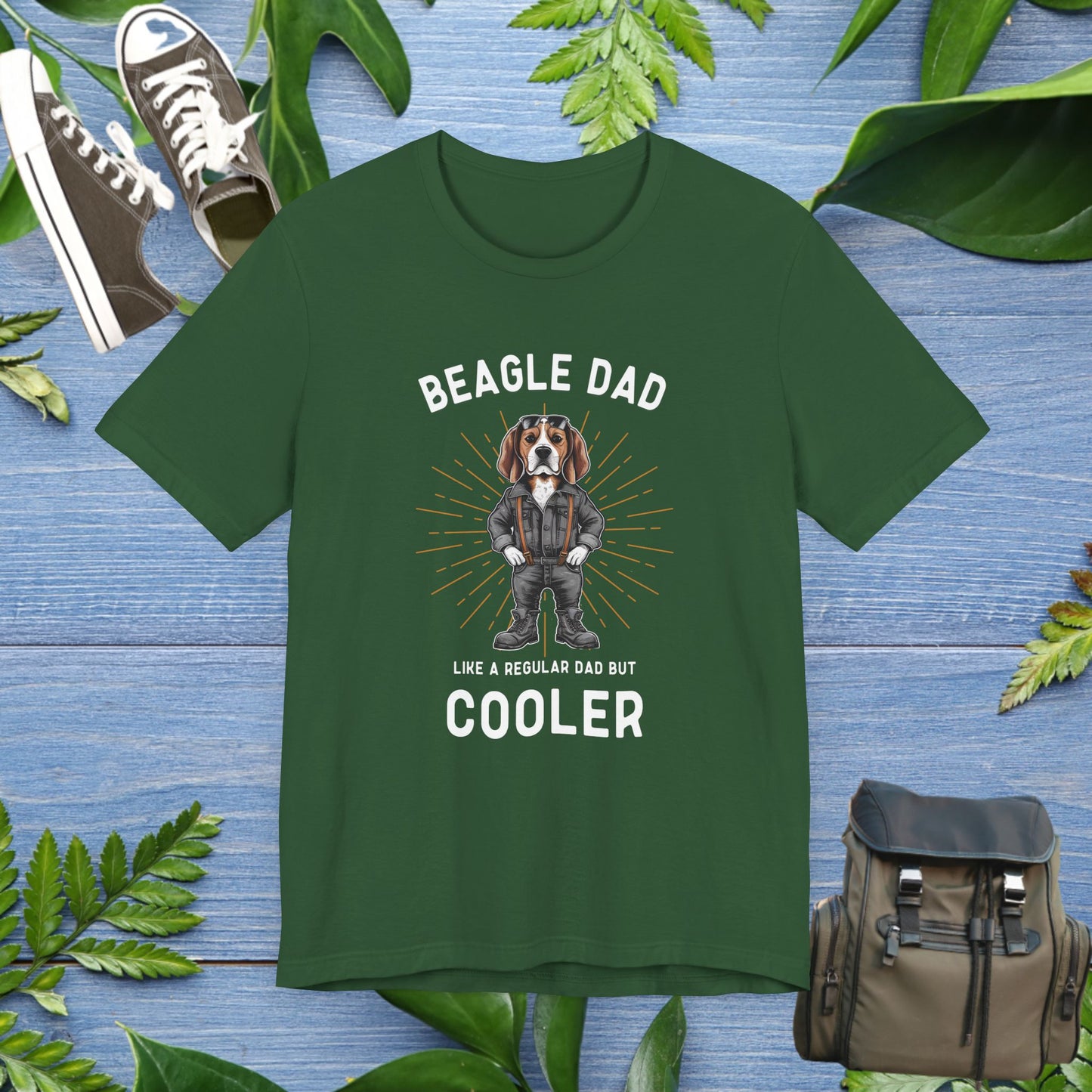 Cooler Beagle Dad T-Shirt - furevermama