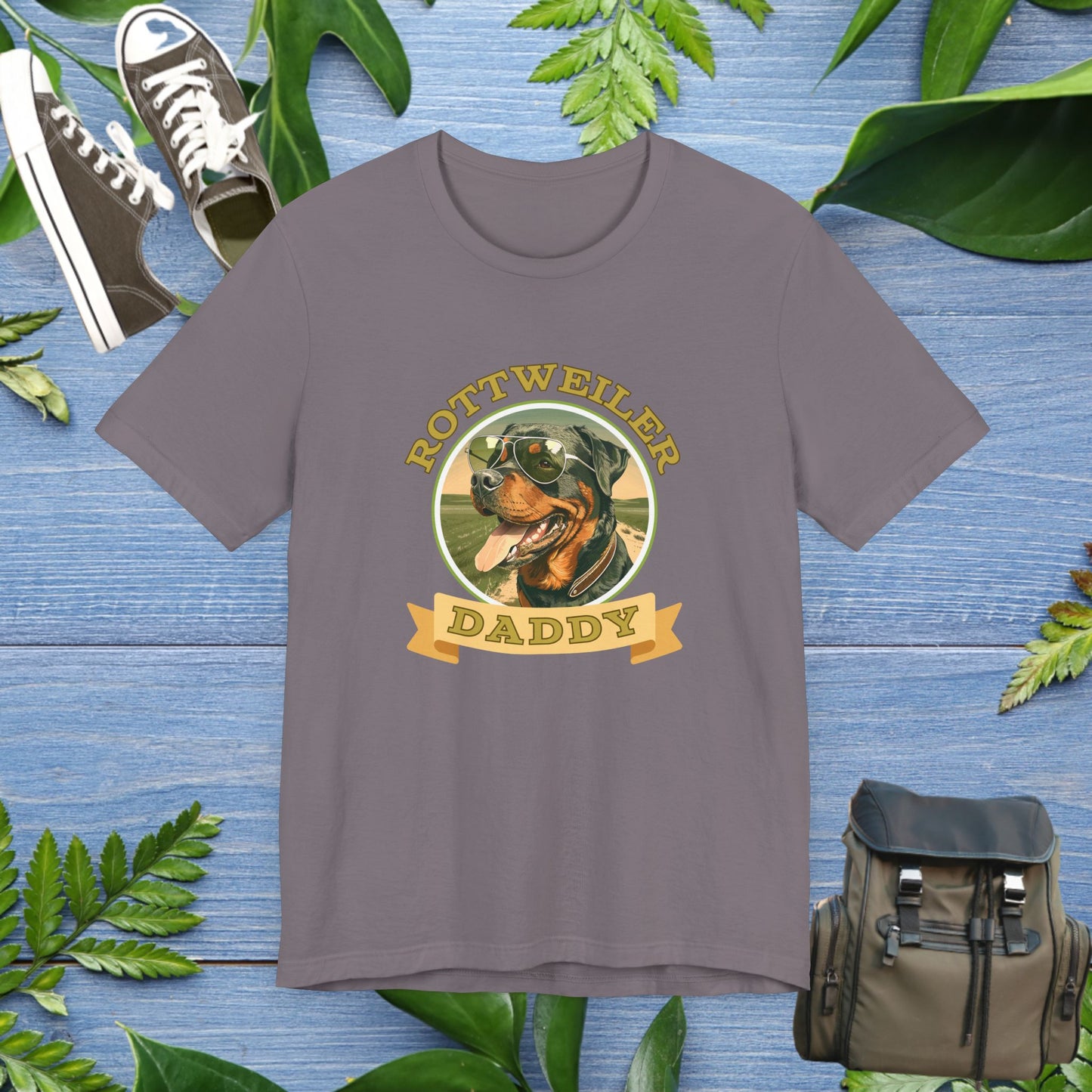 Best Rottweiler Daddy T-Shirt - furevermama