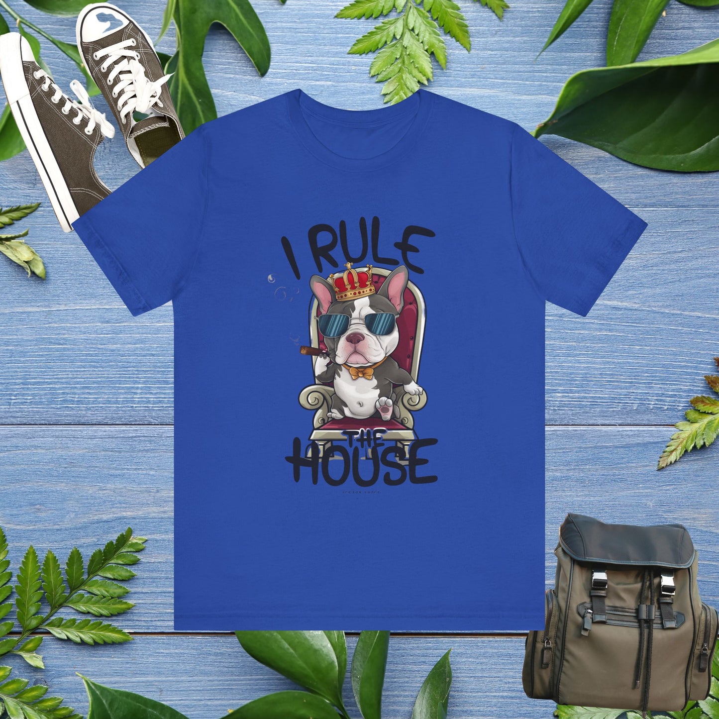 Frenchie Ruler Unisex T-Shirt - furevermama