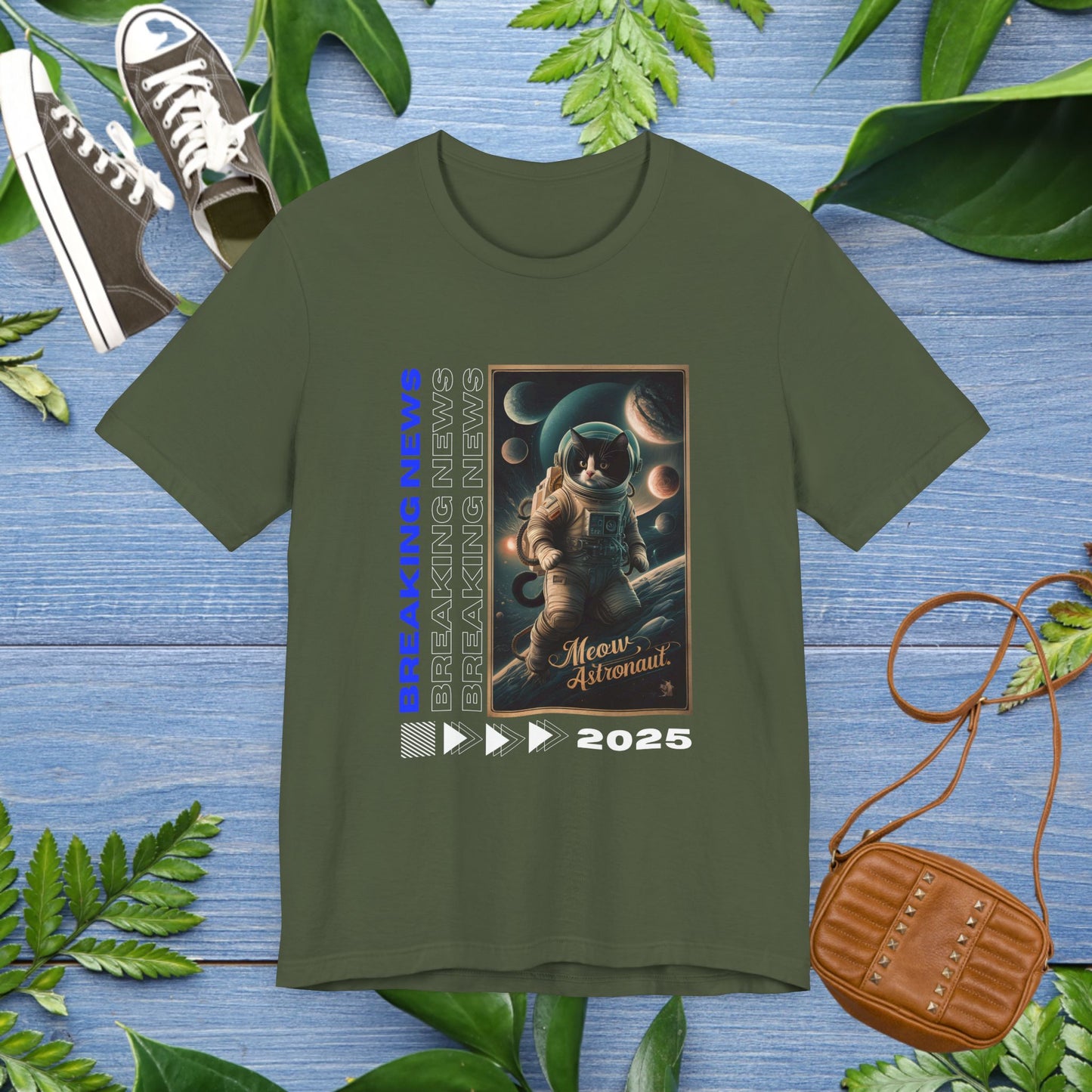 Astronaut Breaking News Unisex T-Shirt - furevermama