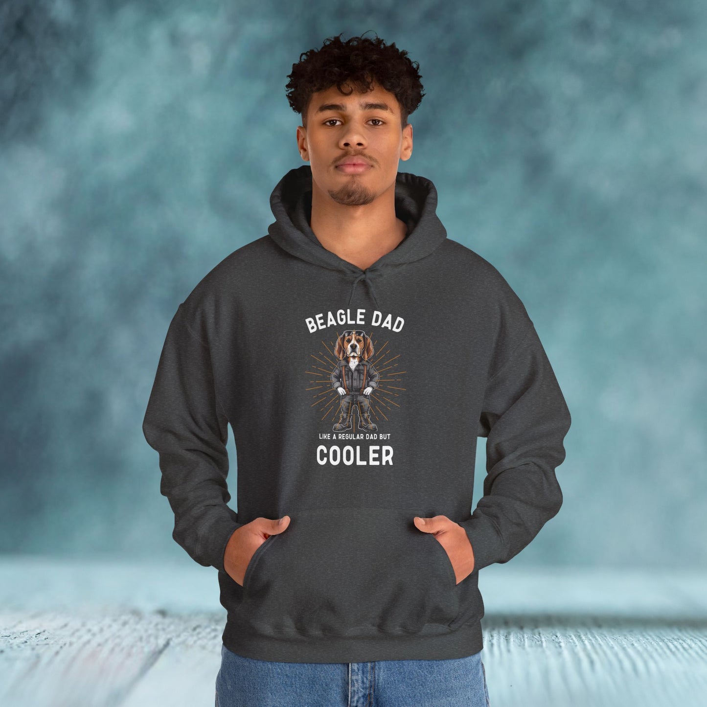 Cooler Beagle Dad Hoodie - furevermama